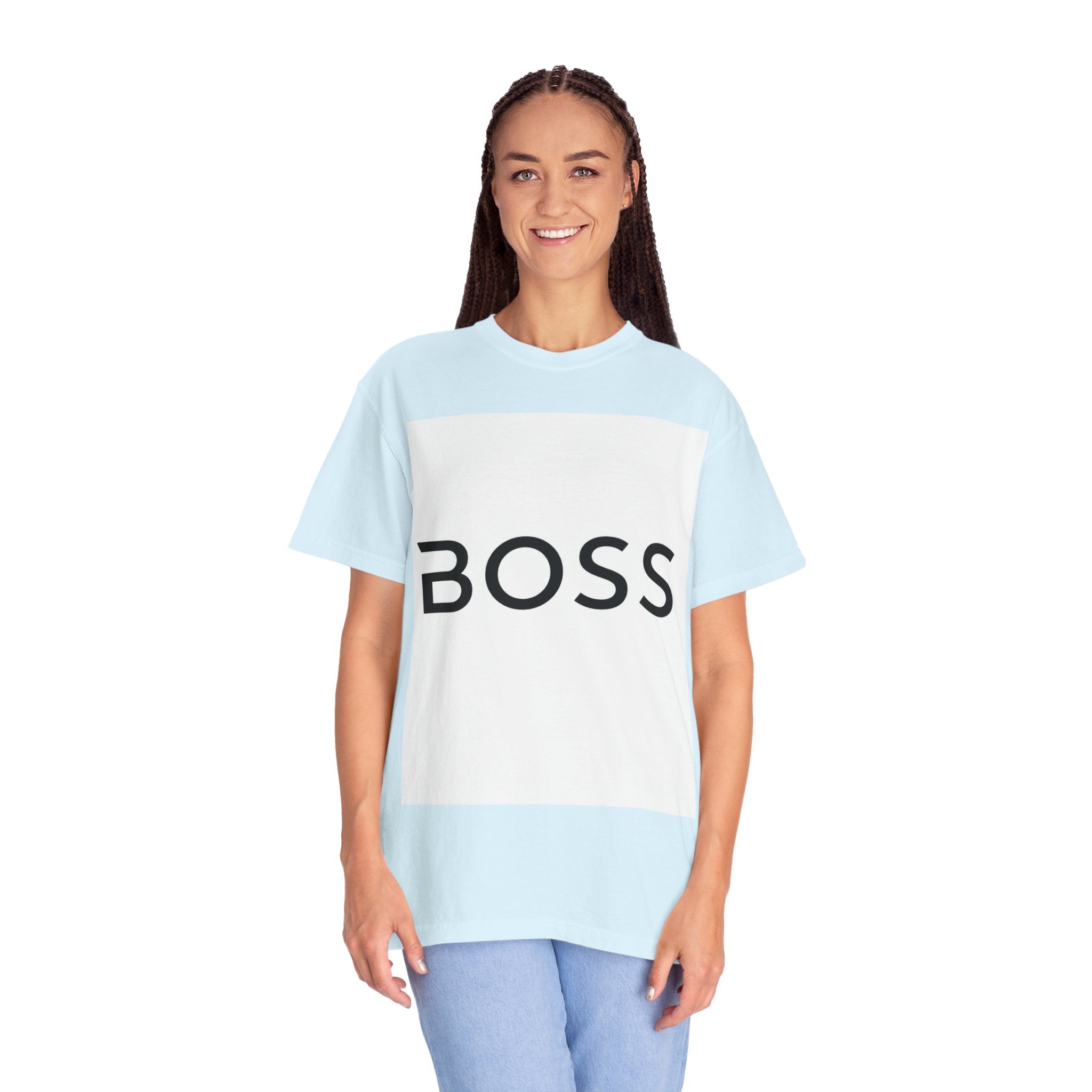 BOSS Graphic T-Shirt — Bold Minimalist Logo Tee for Confident Style