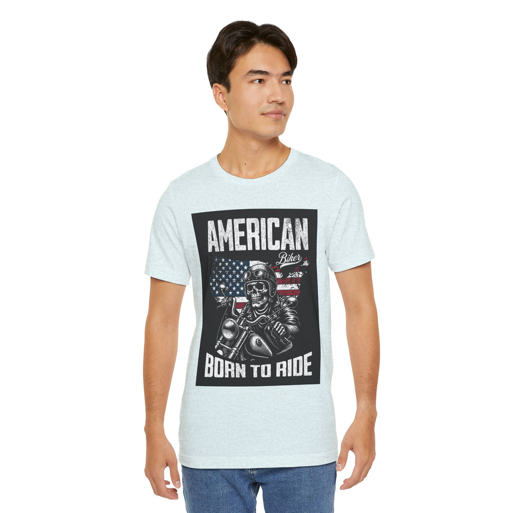 Born to Ride American Biker T-Shirt