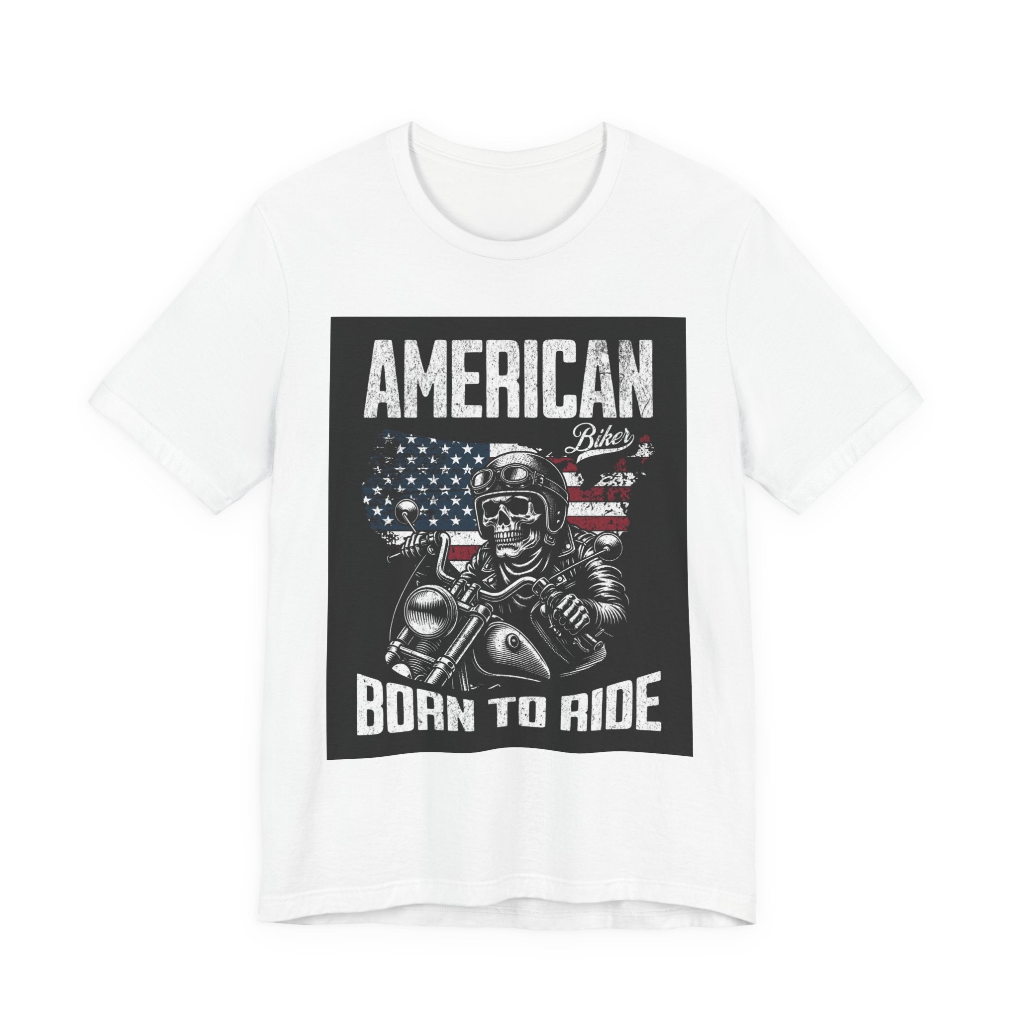 Born to Ride American Biker T-Shirt