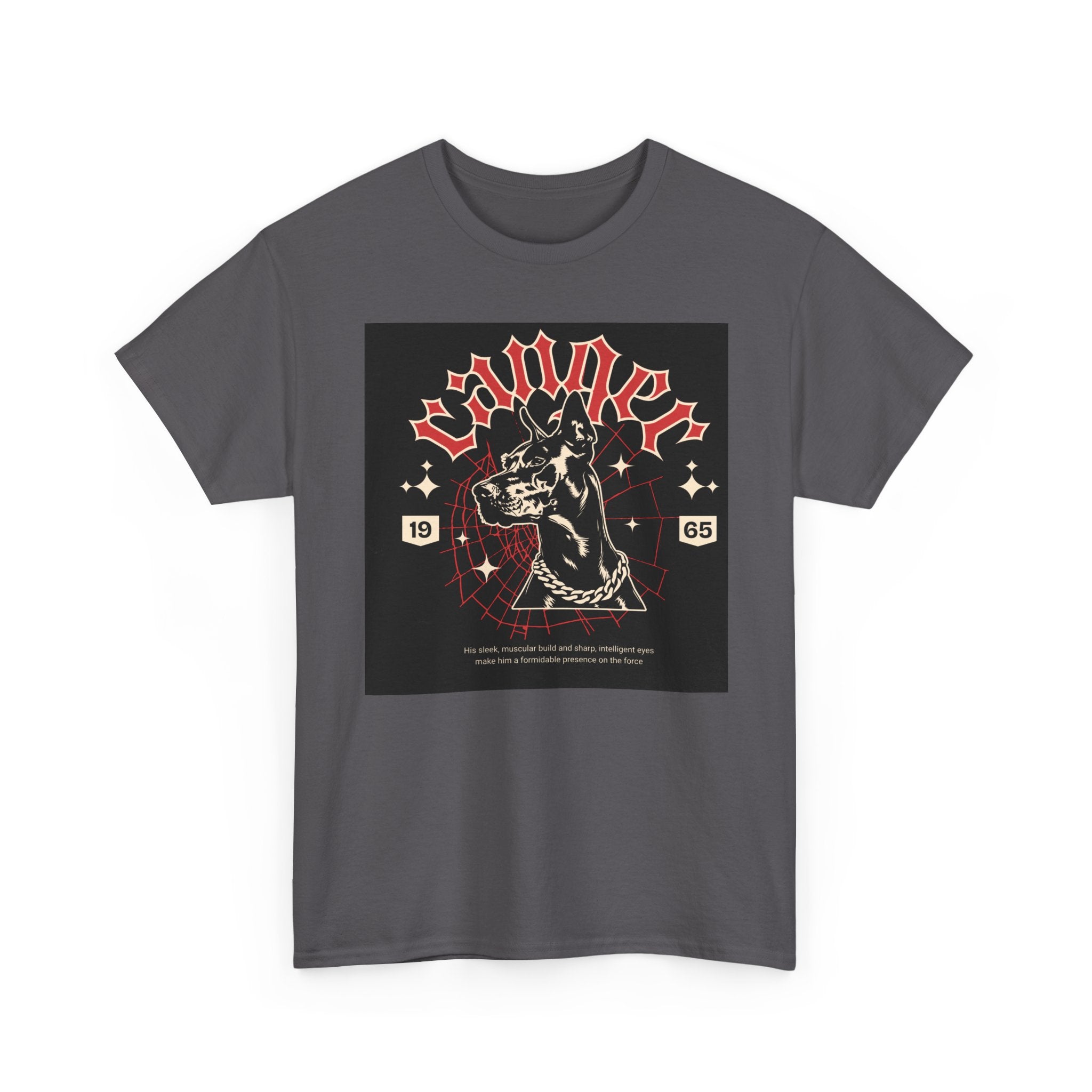 Vintage Gothic Cat Tee — 'Witchery' Retro Occult Graphic T-Shirt