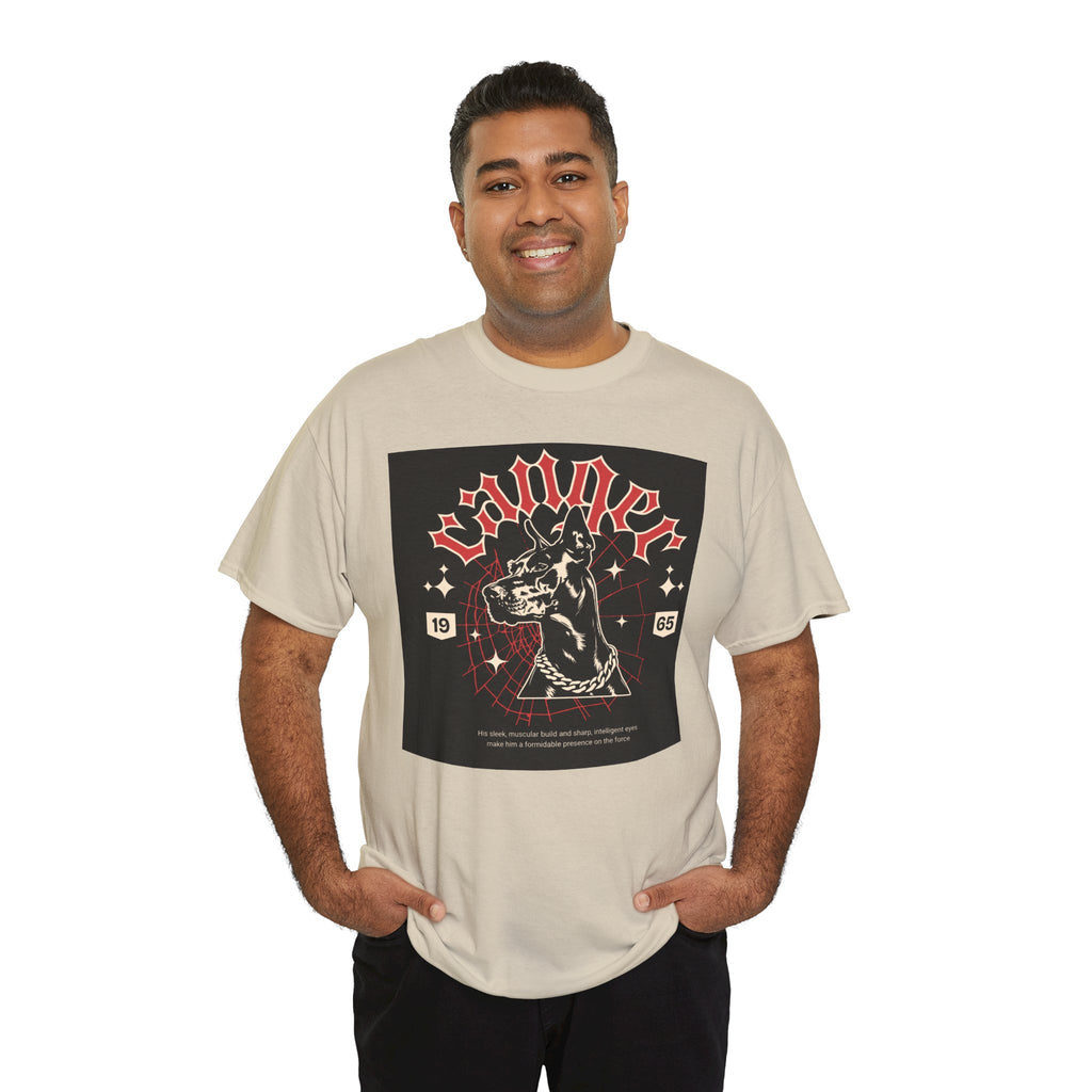 Vintage Gothic Cat Tee — 'Witchery' Retro Occult Graphic T-Shirt