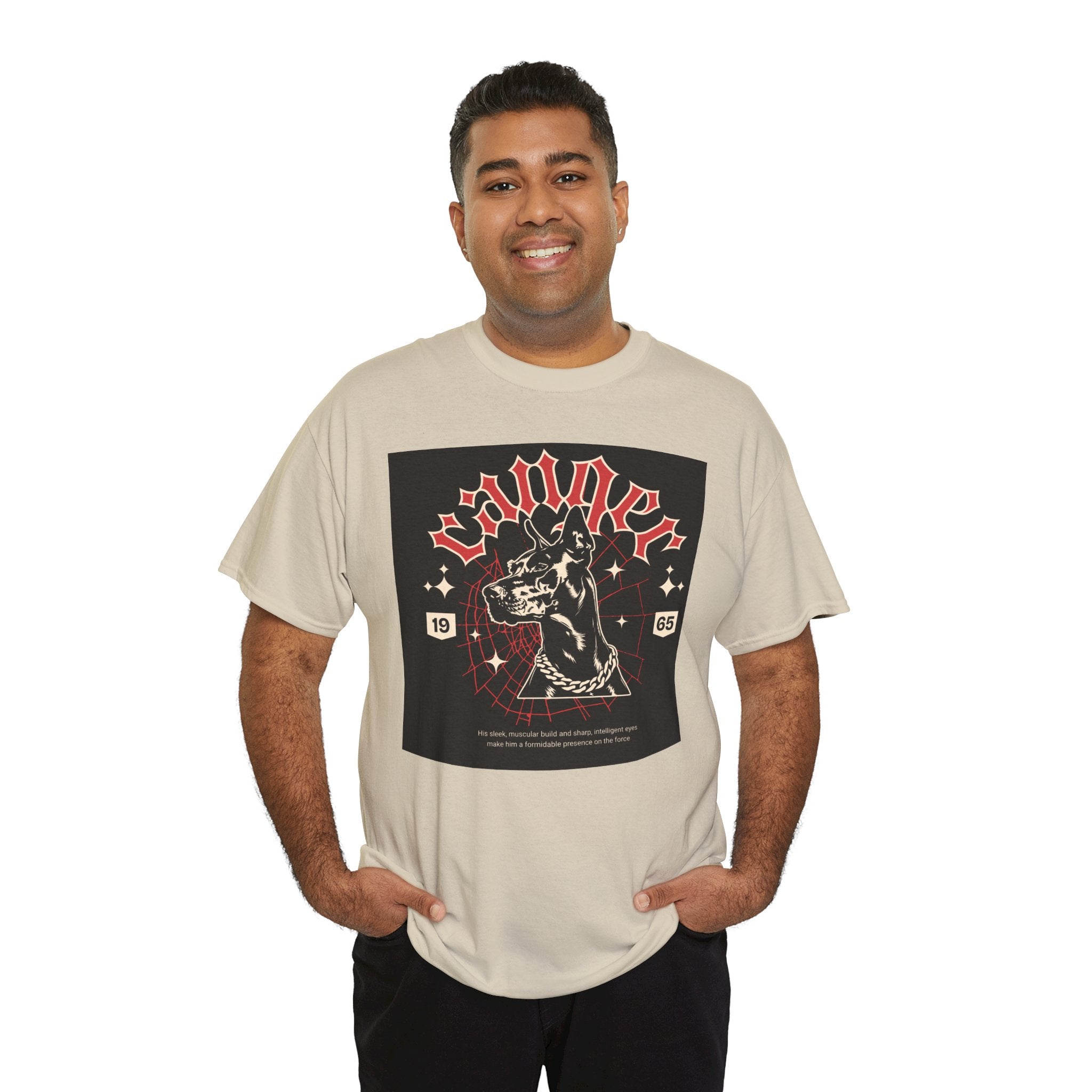 Vintage Gothic Cat Tee — 'Witchery' Retro Occult Graphic T-Shirt
