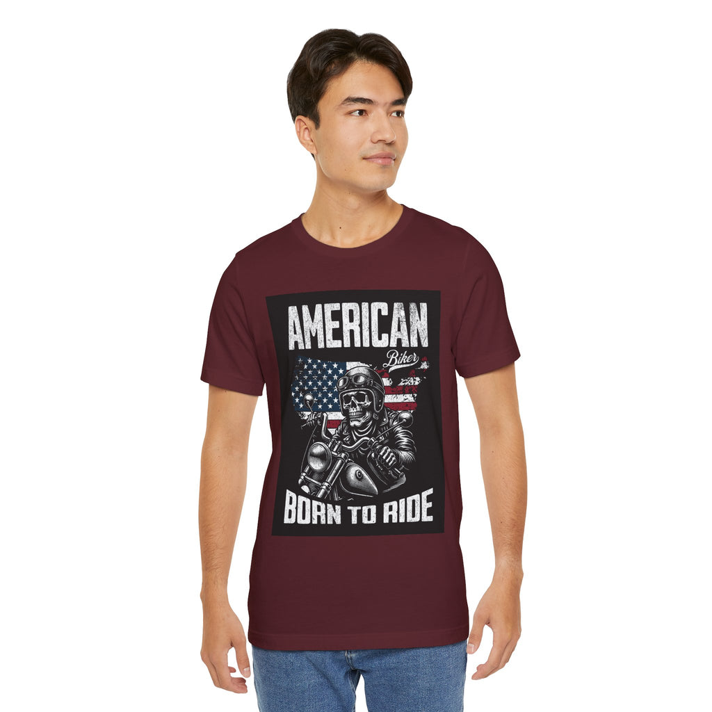 Born to Ride American Biker T-Shirt