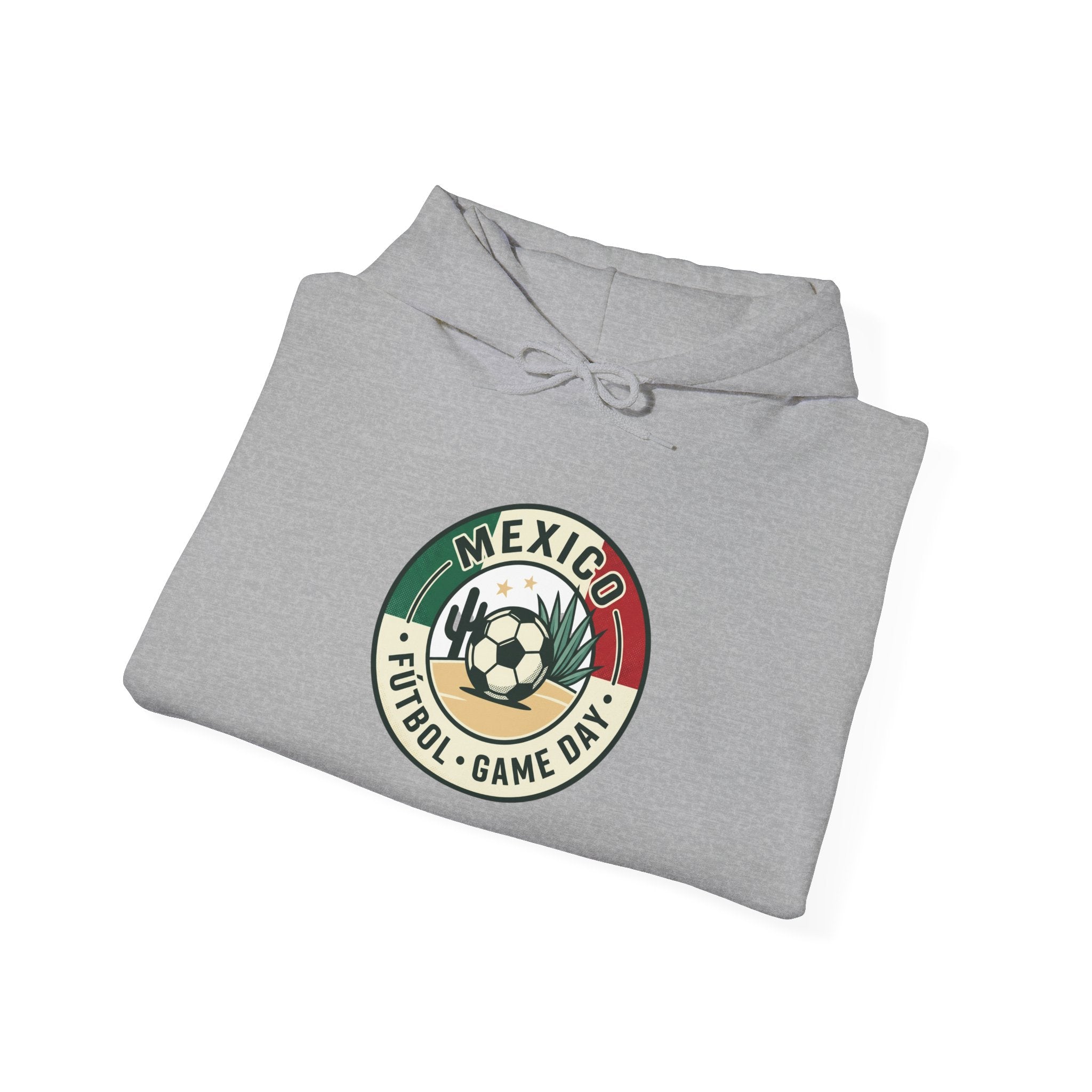 Mexico Futbol Crest Hoodie | Soccer Country Pride, Mexican Flag Colors