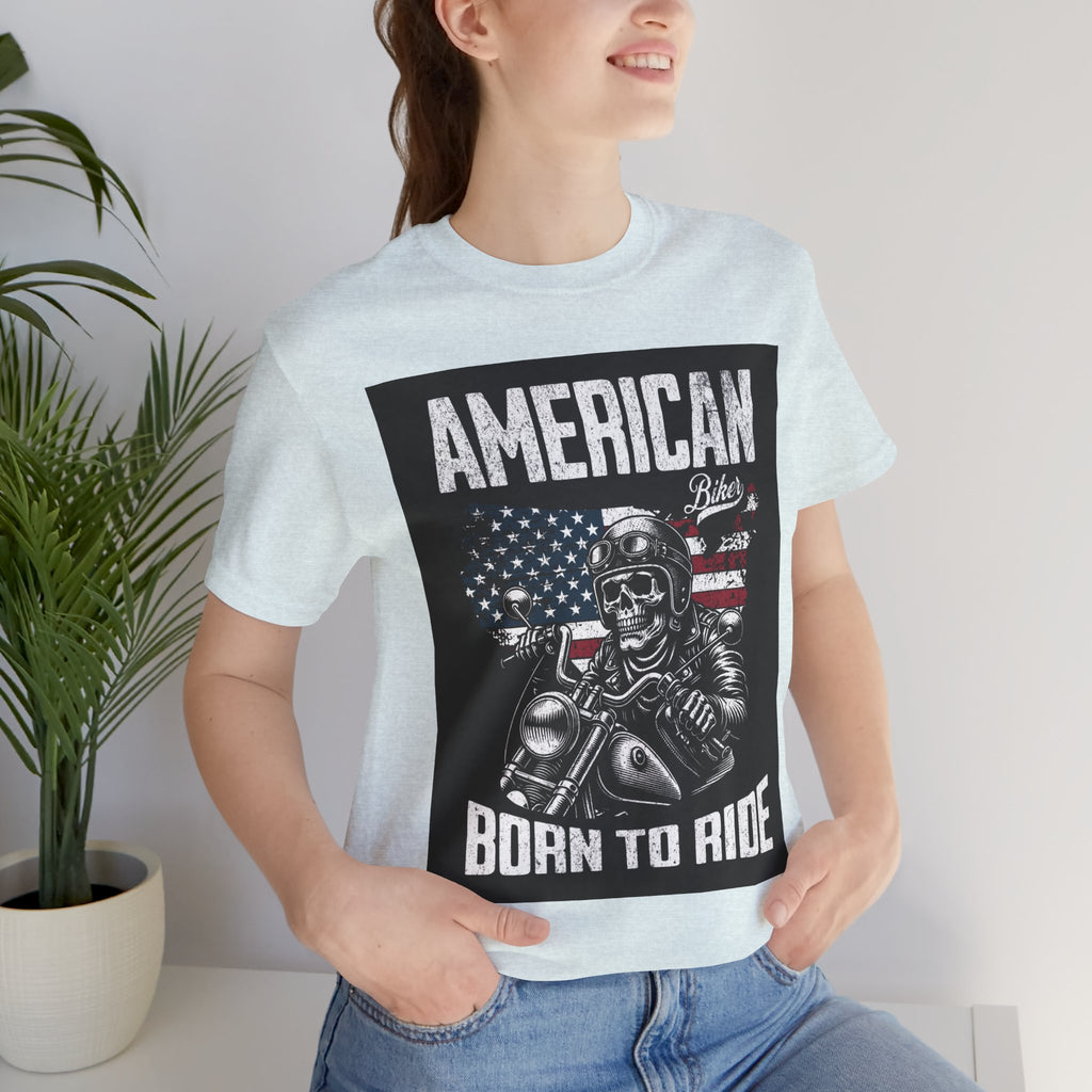 Born to Ride American Biker T-Shirt