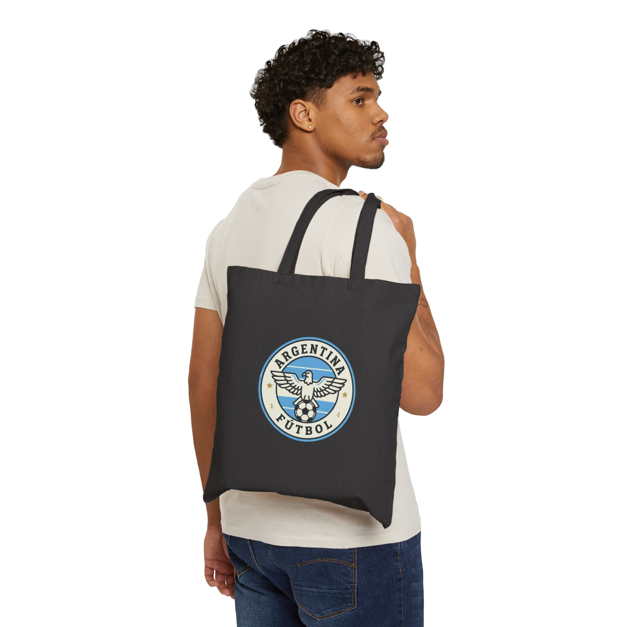 Argentina Futbol Crest Tote | Soccer Country Pride, Argentina colors