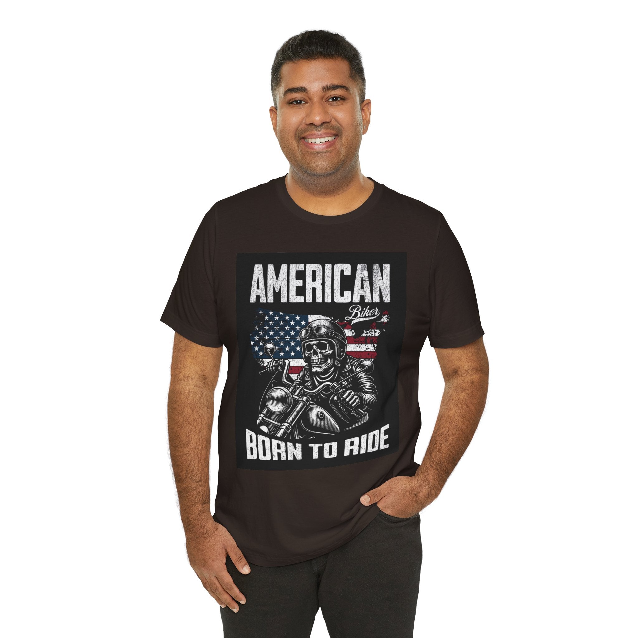 Born to Ride American Biker T-Shirt