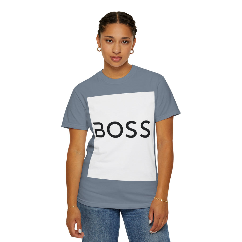 BOSS Graphic T-Shirt — Bold Minimalist Logo Tee for Confident Style