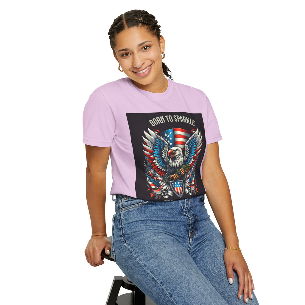 Born to Sparkle Proud to Be American T-Shirt