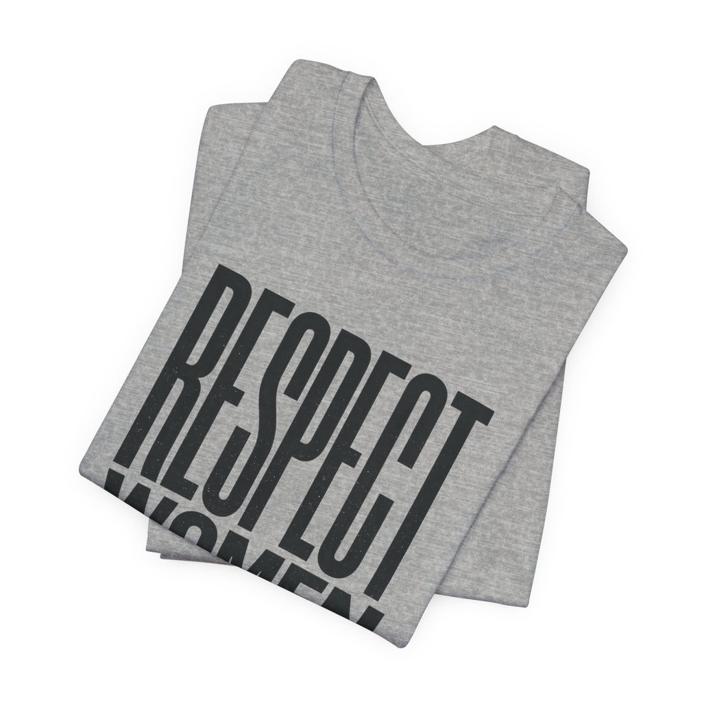 Respect Women Athletes Tee | Women's Sports Fandom, Support Athletes