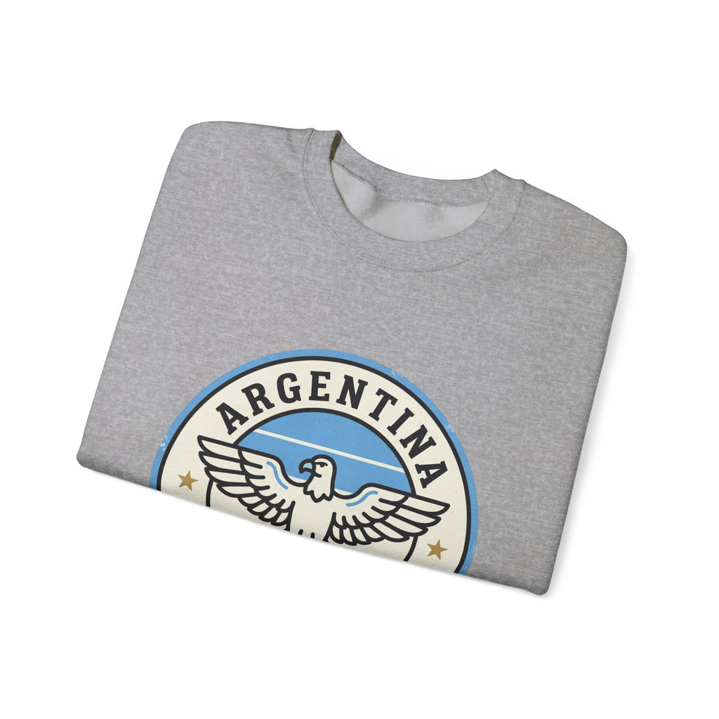 Argentina Fútbol Crest Sweatshirt | Soccer Country Pride, Nacional Colors