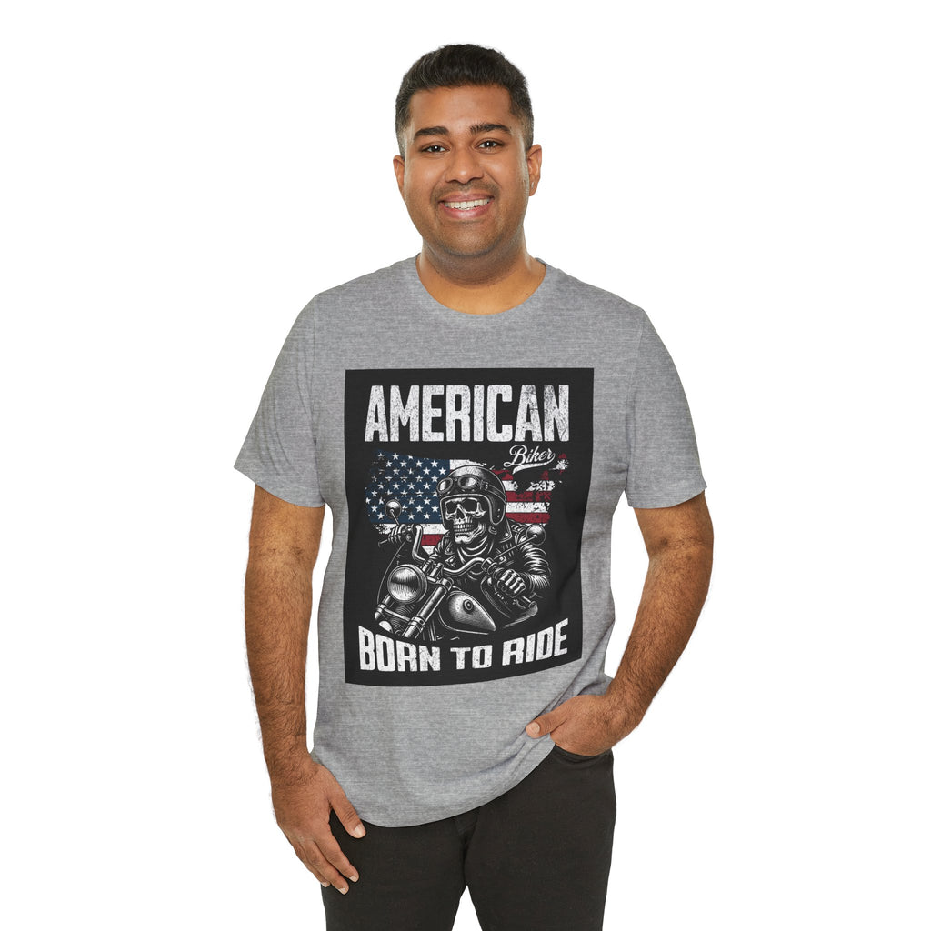 Born to Ride American Biker T-Shirt