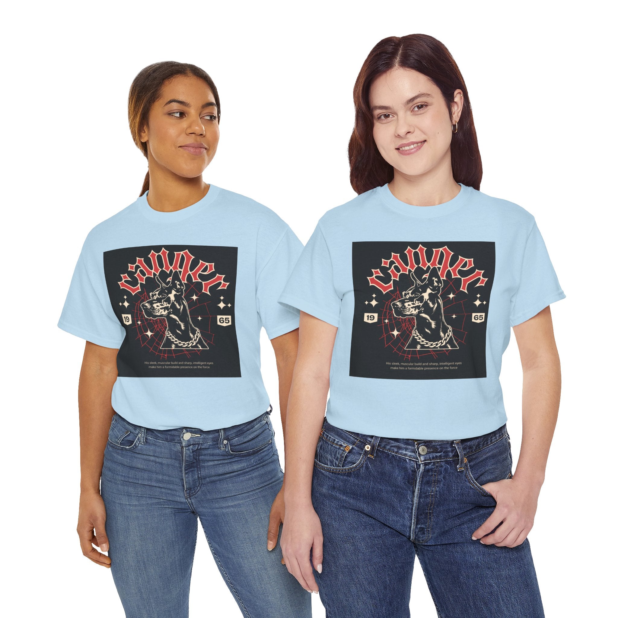 Vintage Gothic Cat Tee — 'Witchery' Retro Occult Graphic T-Shirt