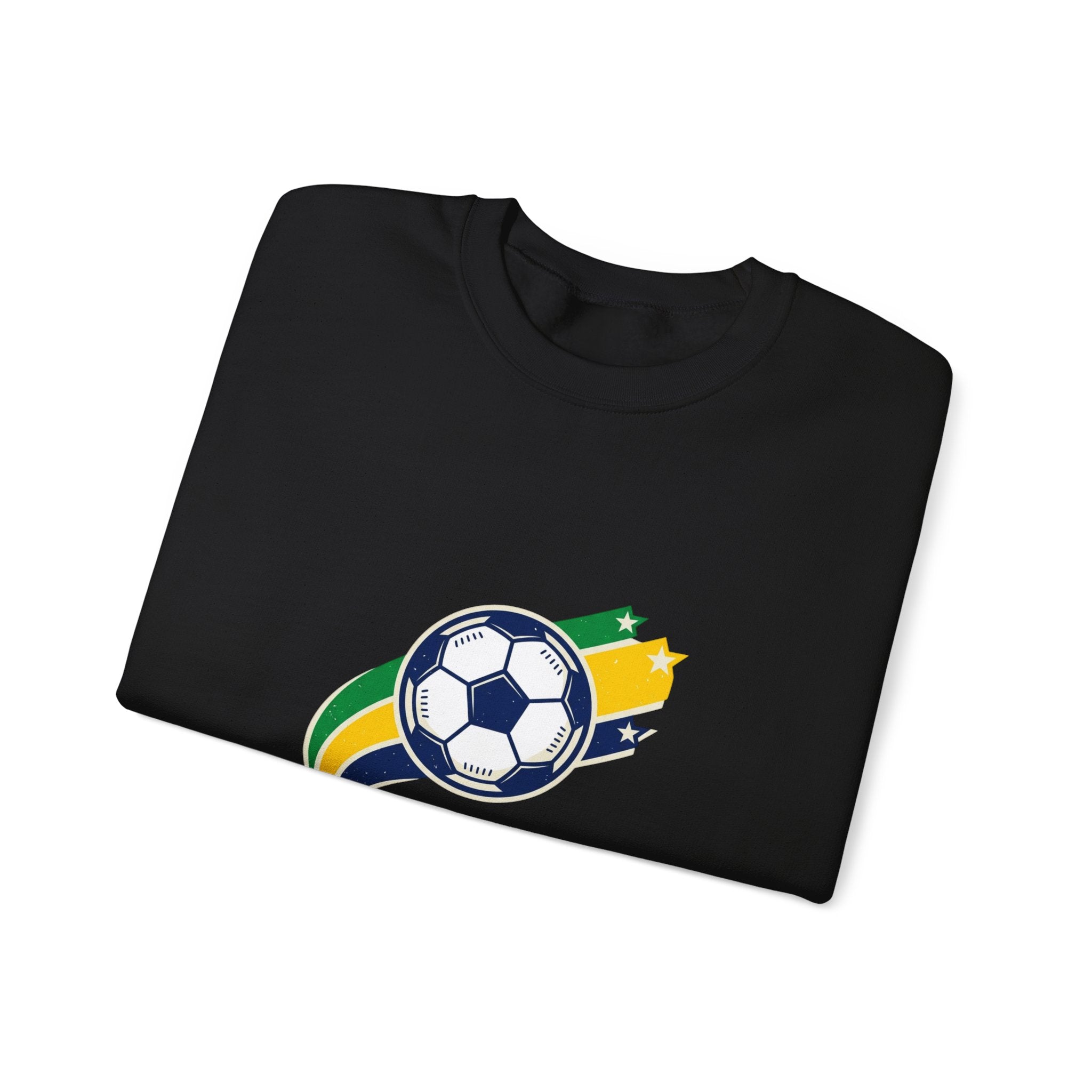 Futebol Brasil Sweatshirt | Brazil Soccer Flag Colors, National Pride