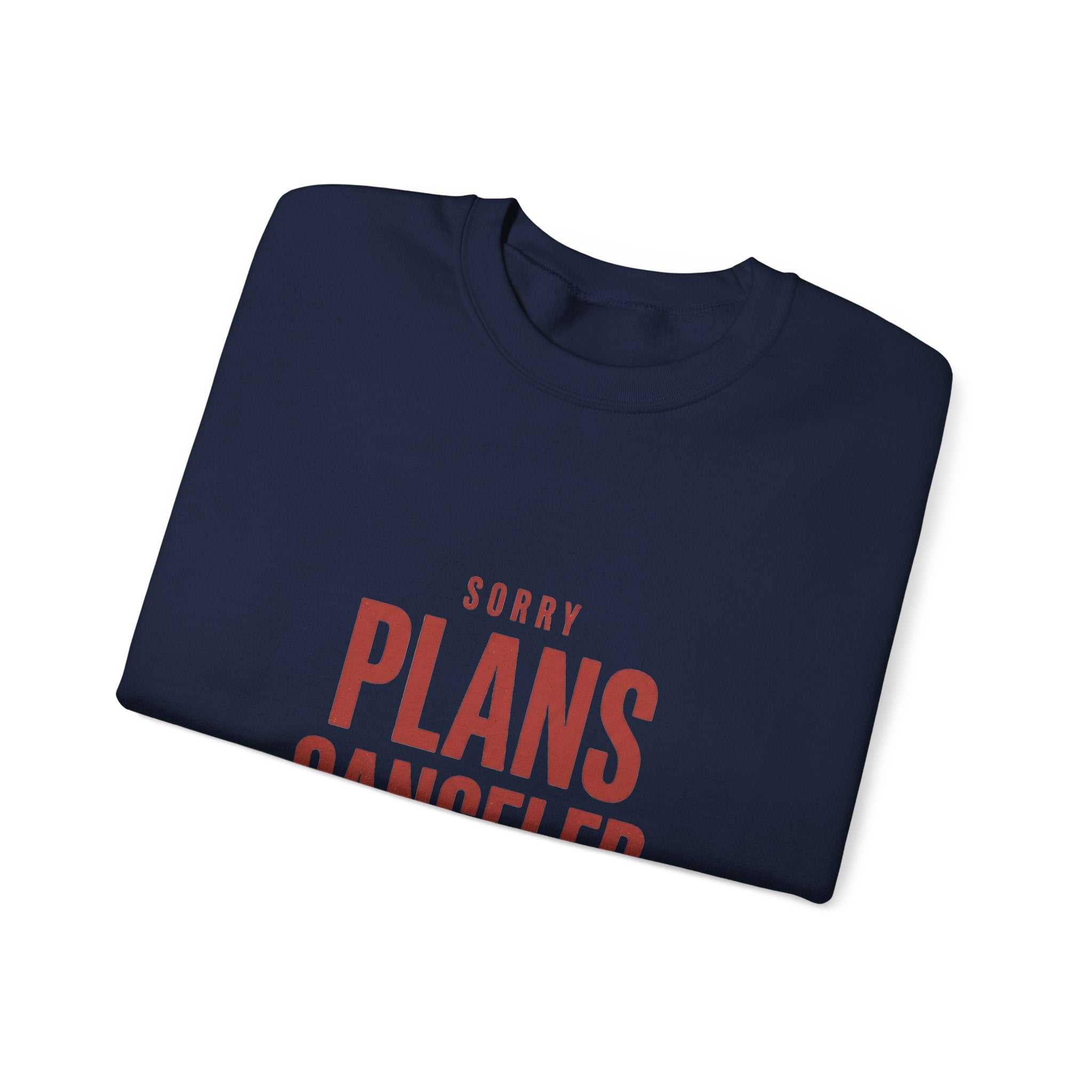 Plans Canceled Sweatshirt | Women's Sports Fandom, Game Day Crewneck