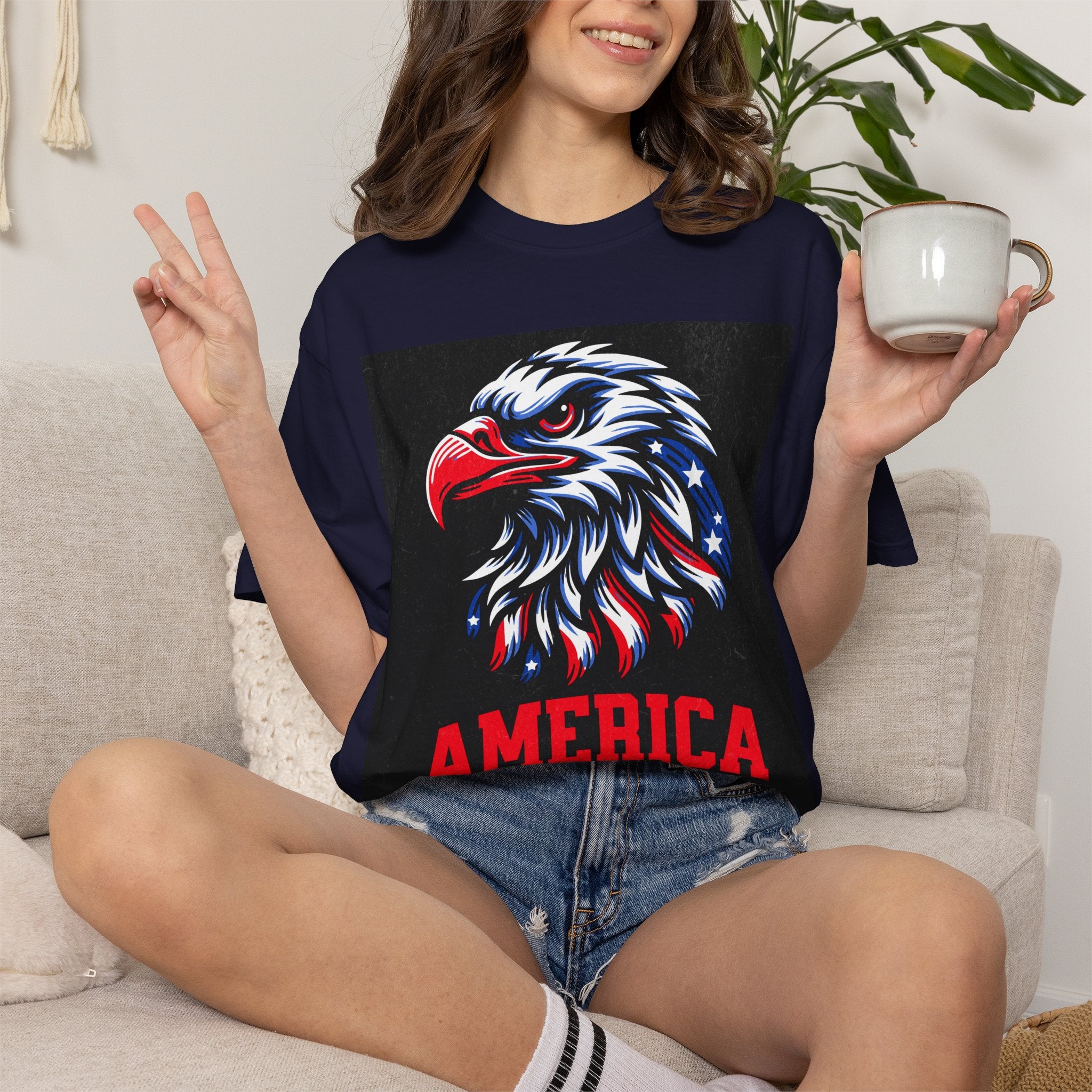Independence Day Eagle T-Shirt — America 4th of July Patriotic Tee