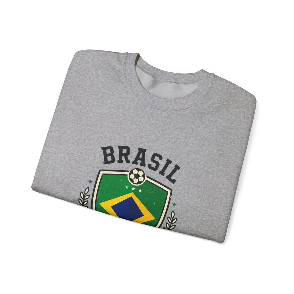 Brasil Futebol Crest Sweatshirt | Brazil Soccer Pride, National Colors