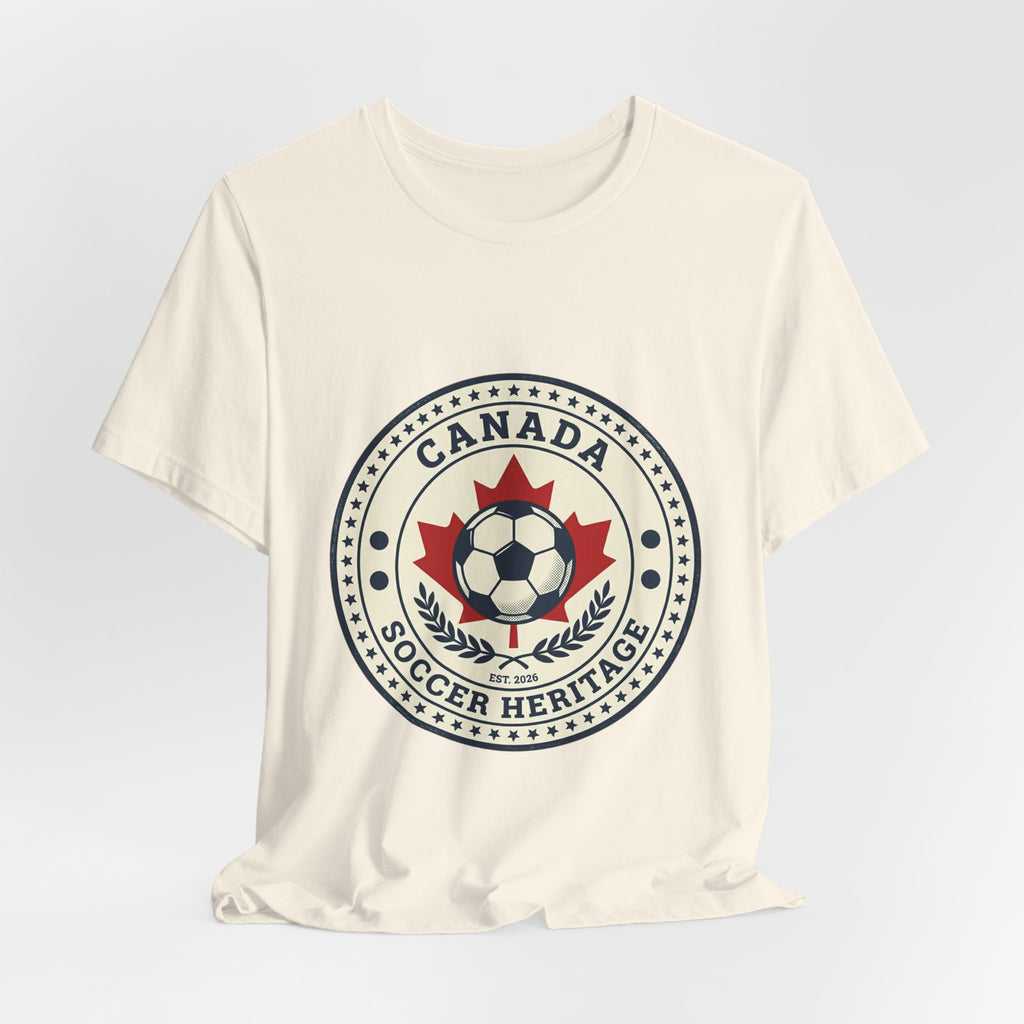 Canada Soccer Heritage Tee | Retro Soccer, Patriotic Fan Shirt