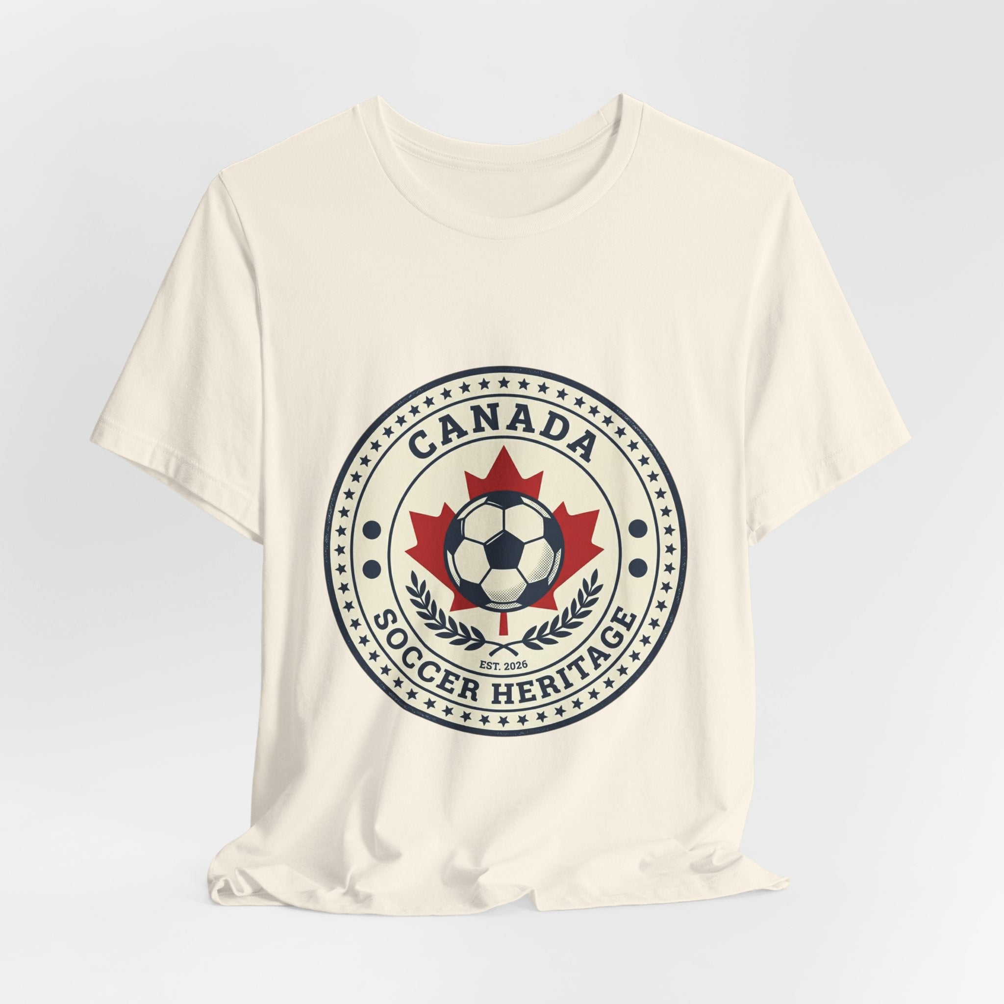 Canada Soccer Heritage Tee | Retro Soccer, Patriotic Fan Shirt