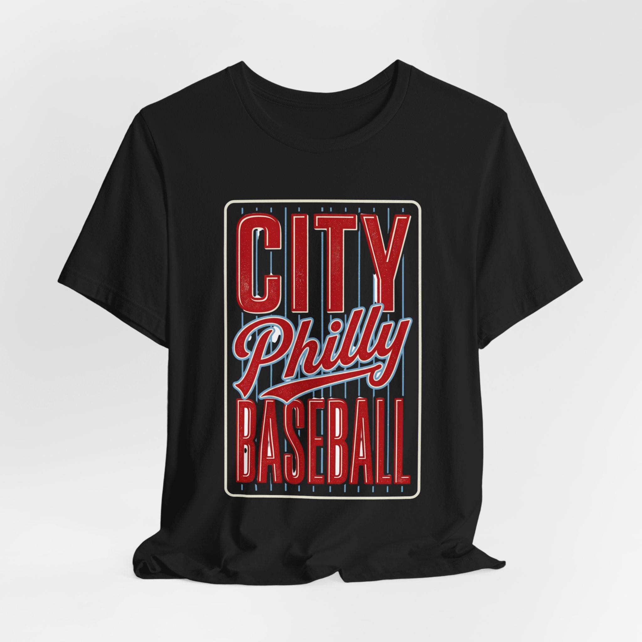 City Philly Baseball Tee | Philadelphia Baseball Pride, Local City Sportswear