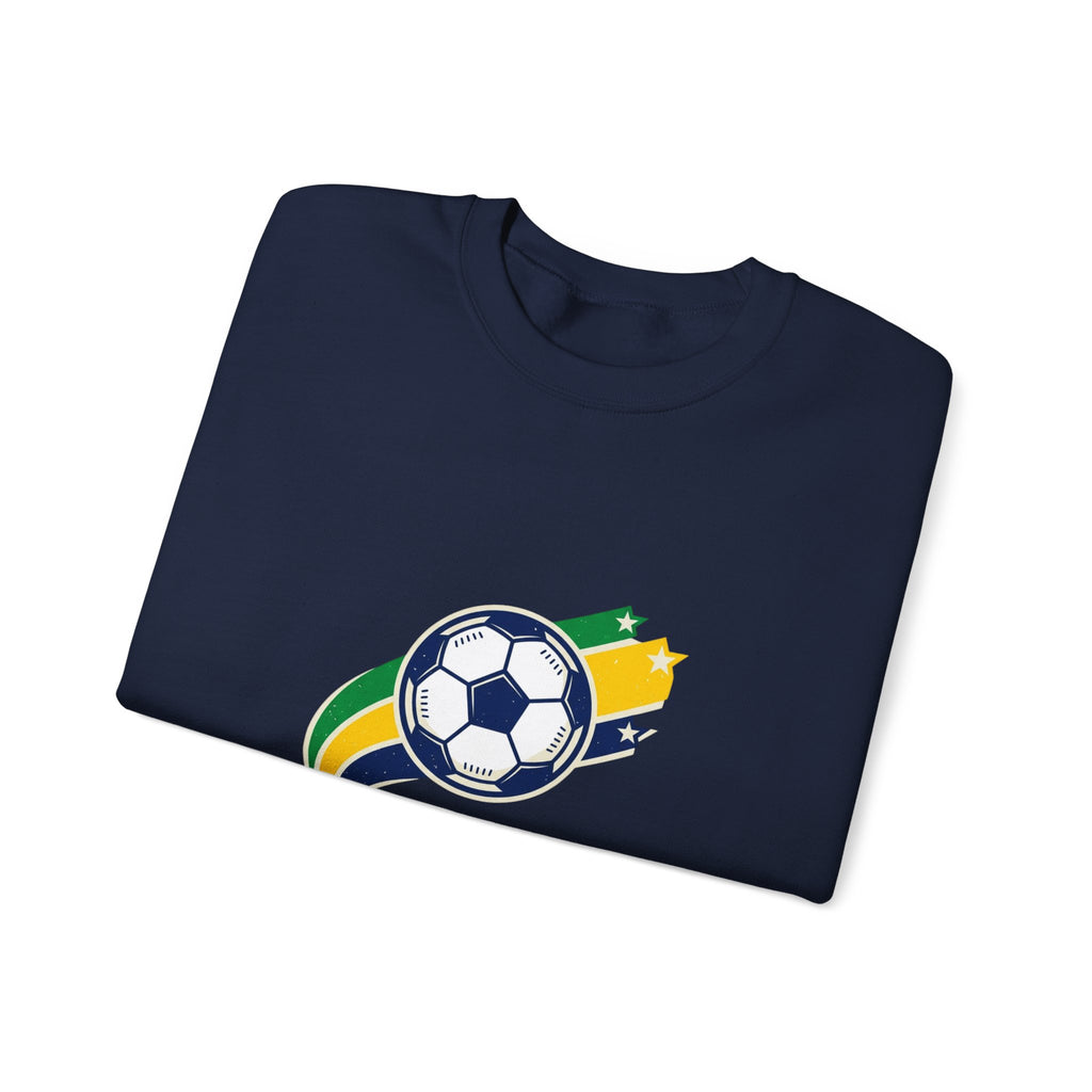 Futebol Brasil Sweatshirt | Brazil Soccer Flag Colors, National Pride