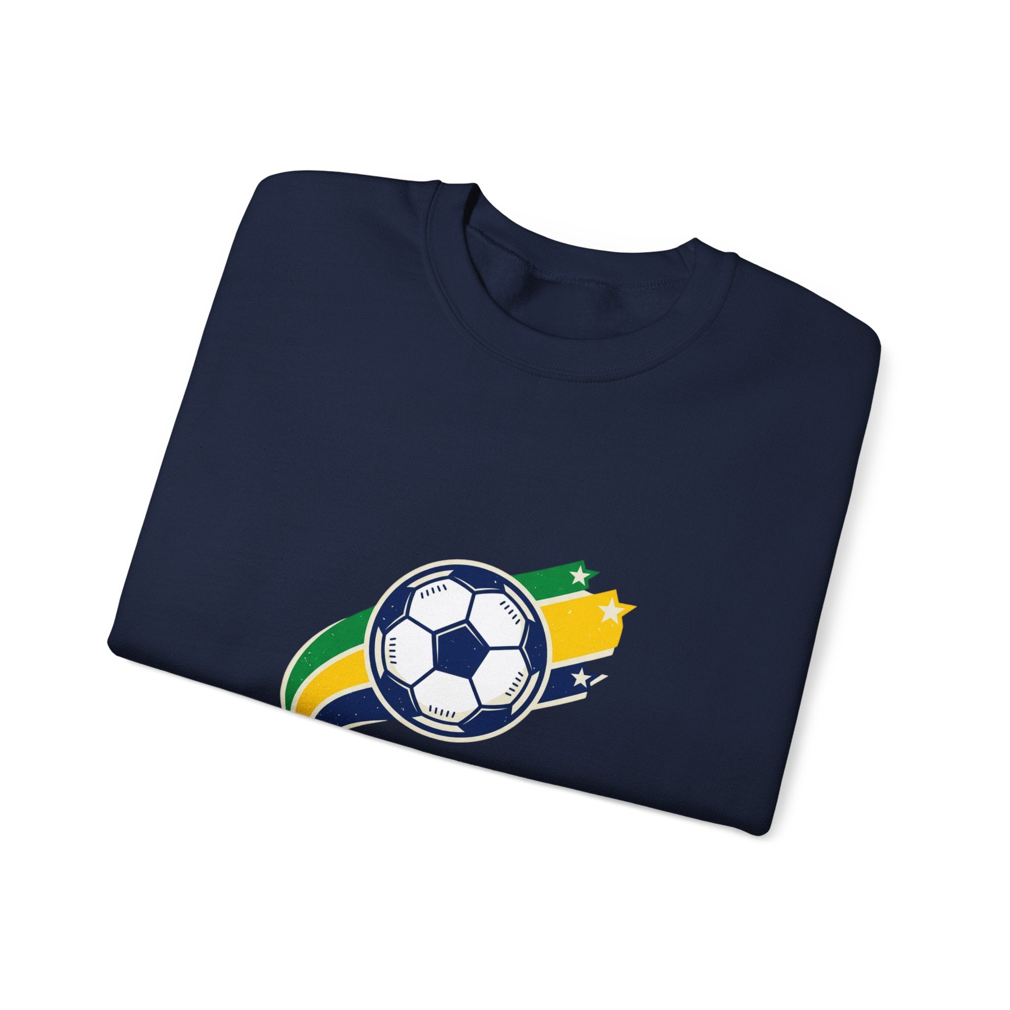 Futebol Brasil Sweatshirt | Brazil Soccer Flag Colors, National Pride