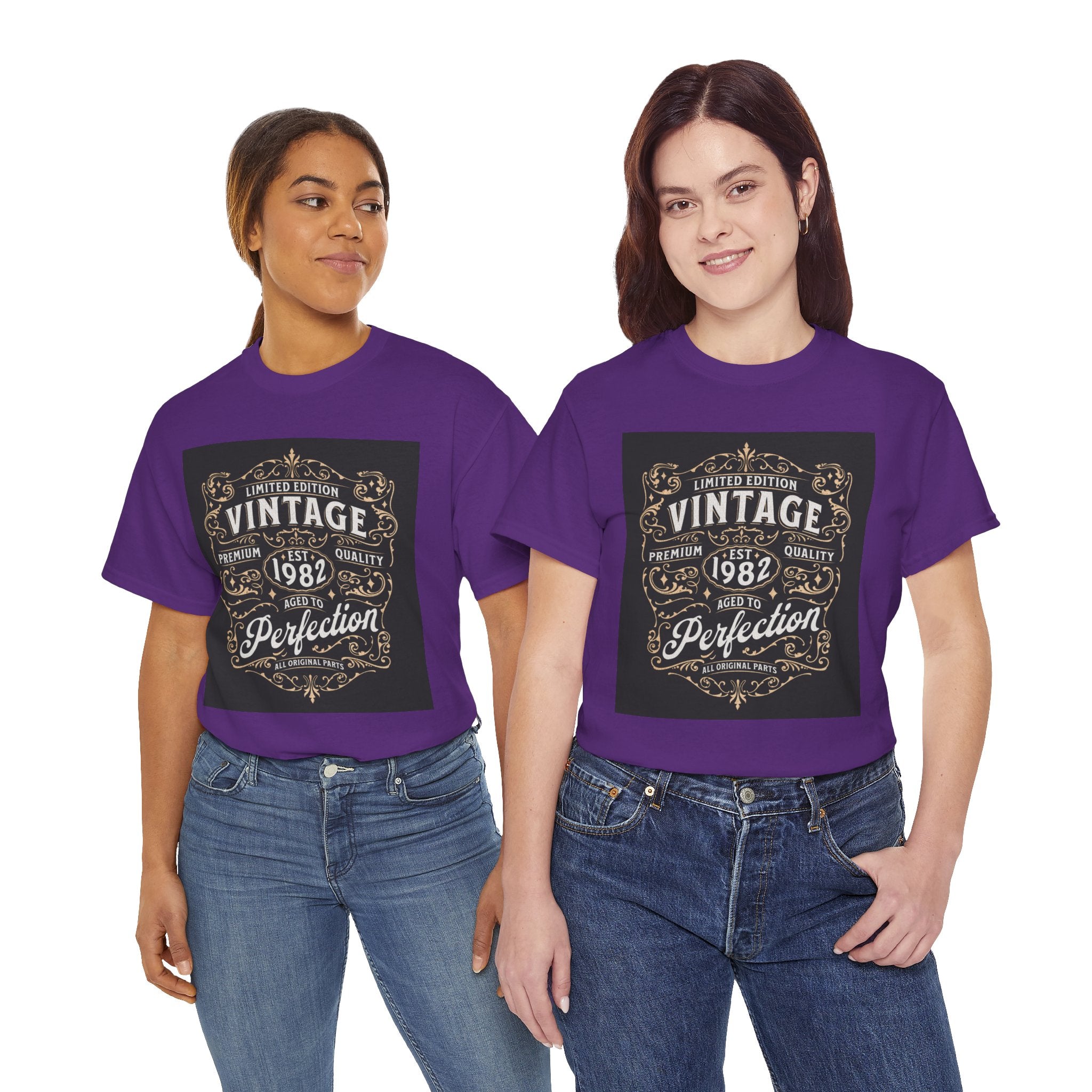 Vintage 1982 T-Shirt – Limited Edition Retro Birthday Gift