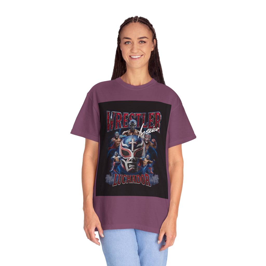 Wrestler Luchador Graphic T-Shirt — Mexican Masked Wrestling Tee