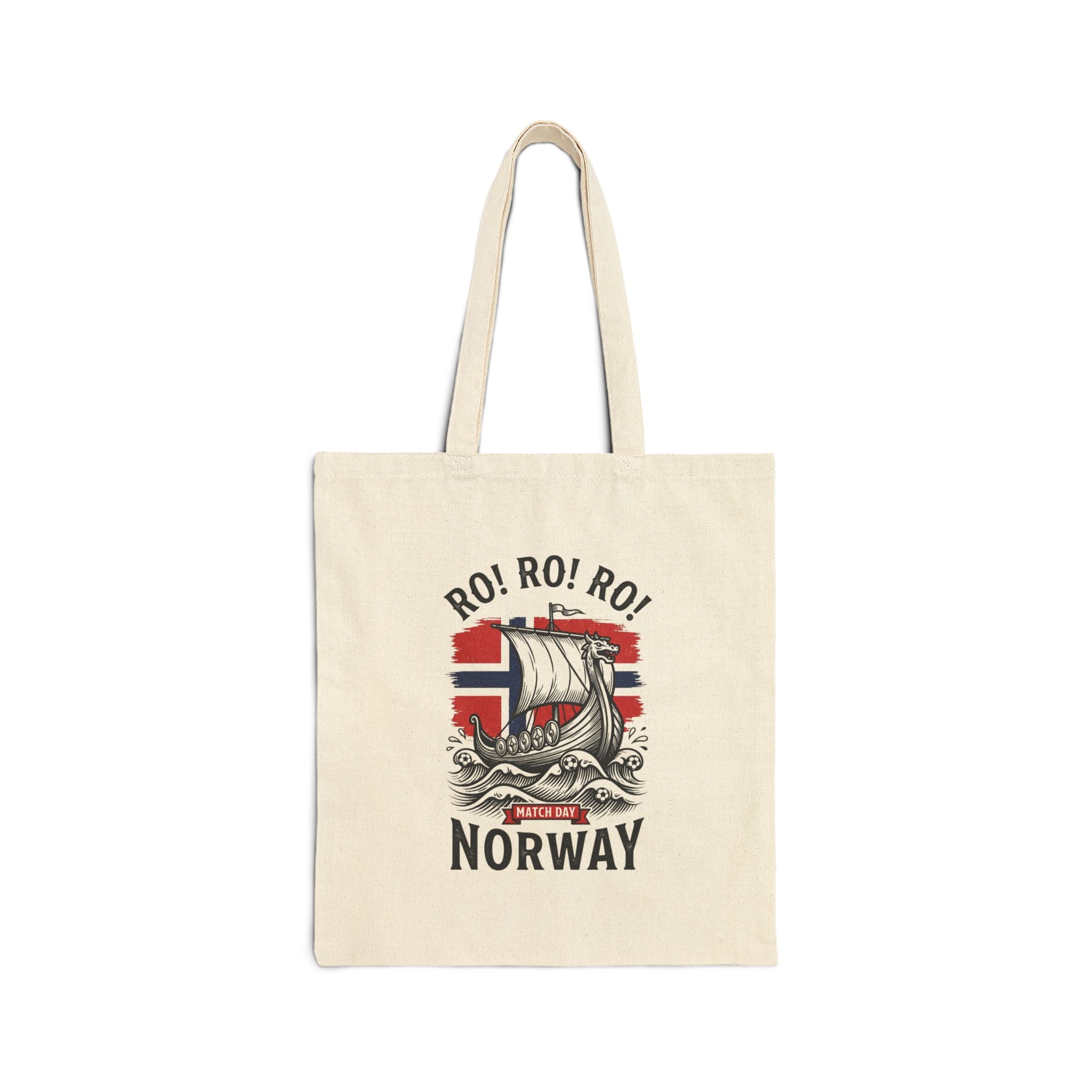 Ro! Ro! Ro! Viking Ship Norway Tote | Norwegian Flag, Football Supporter