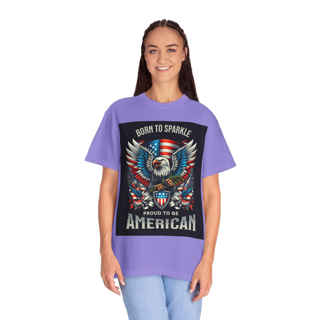 Born to Sparkle Proud to Be American T-Shirt