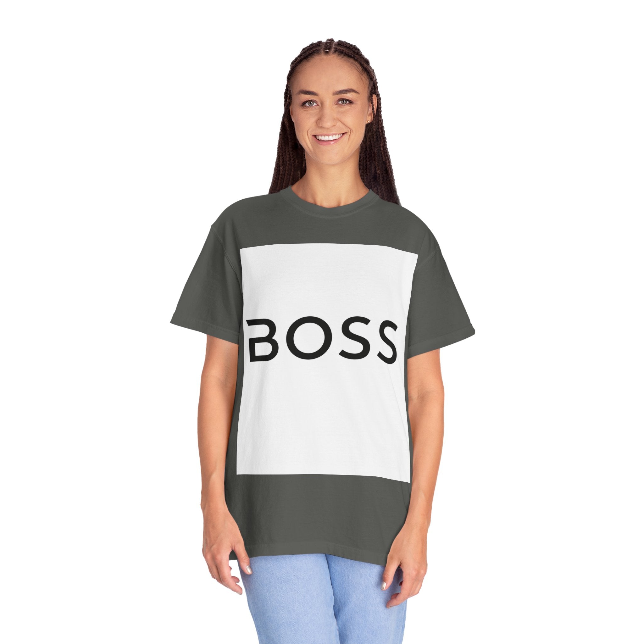 BOSS Graphic T-Shirt — Bold Minimalist Logo Tee for Confident Style