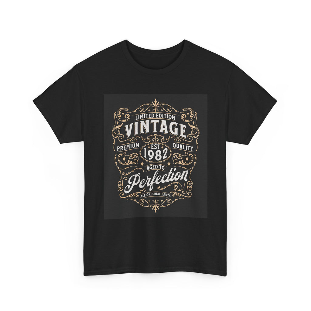 Vintage 1982 T-Shirt – Limited Edition Retro Birthday Gift