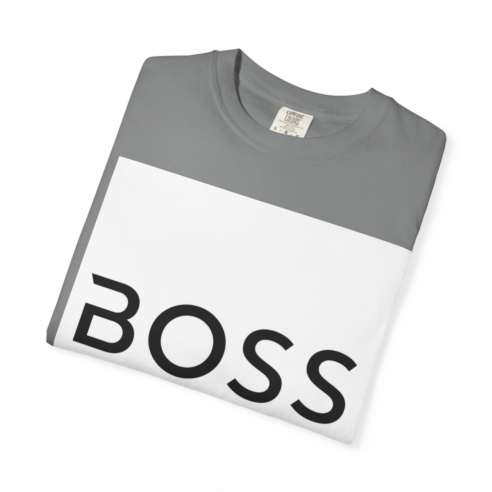BOSS Graphic T-Shirt — Bold Minimalist Logo Tee for Confident Style