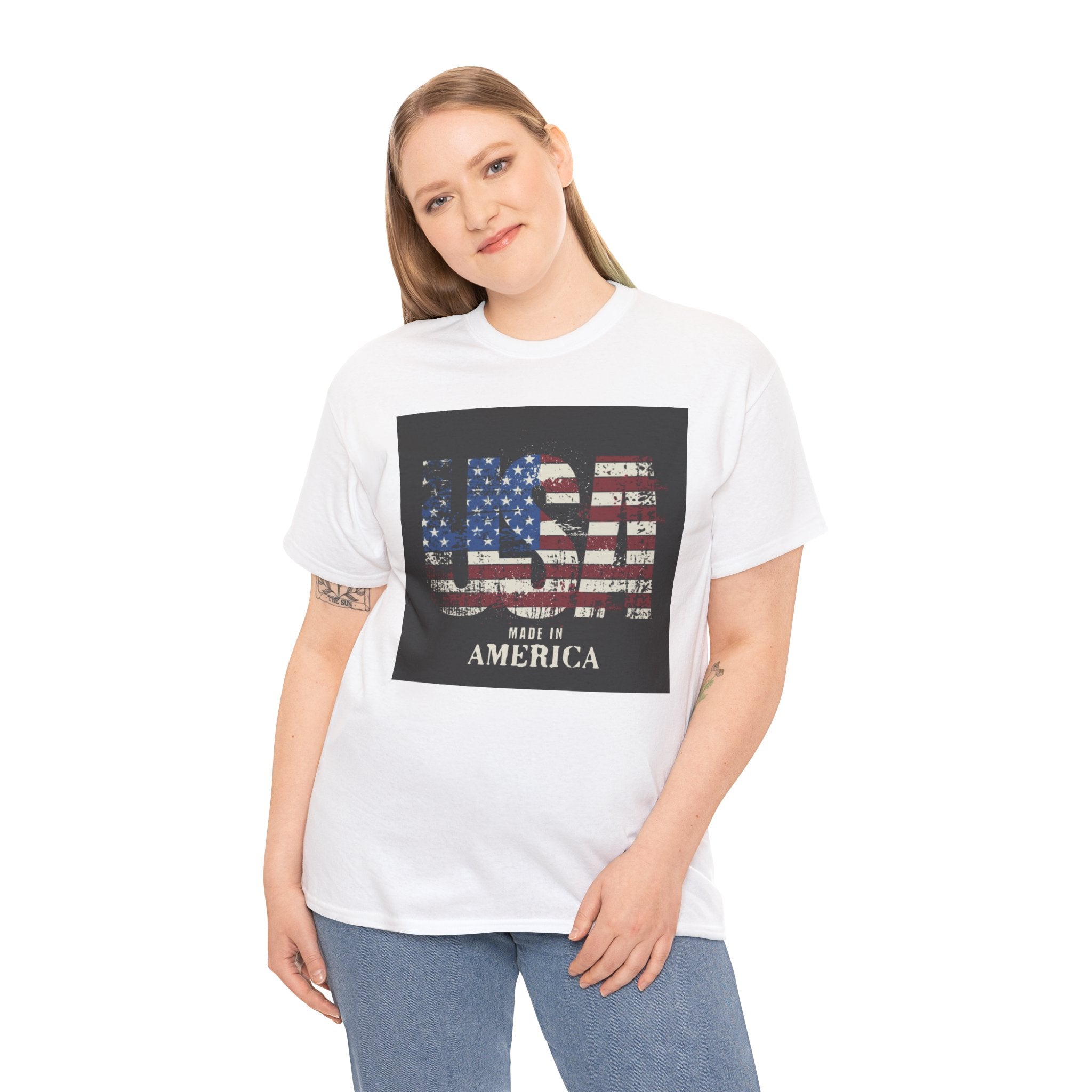 USA Flag 'Made in America' T-Shirt