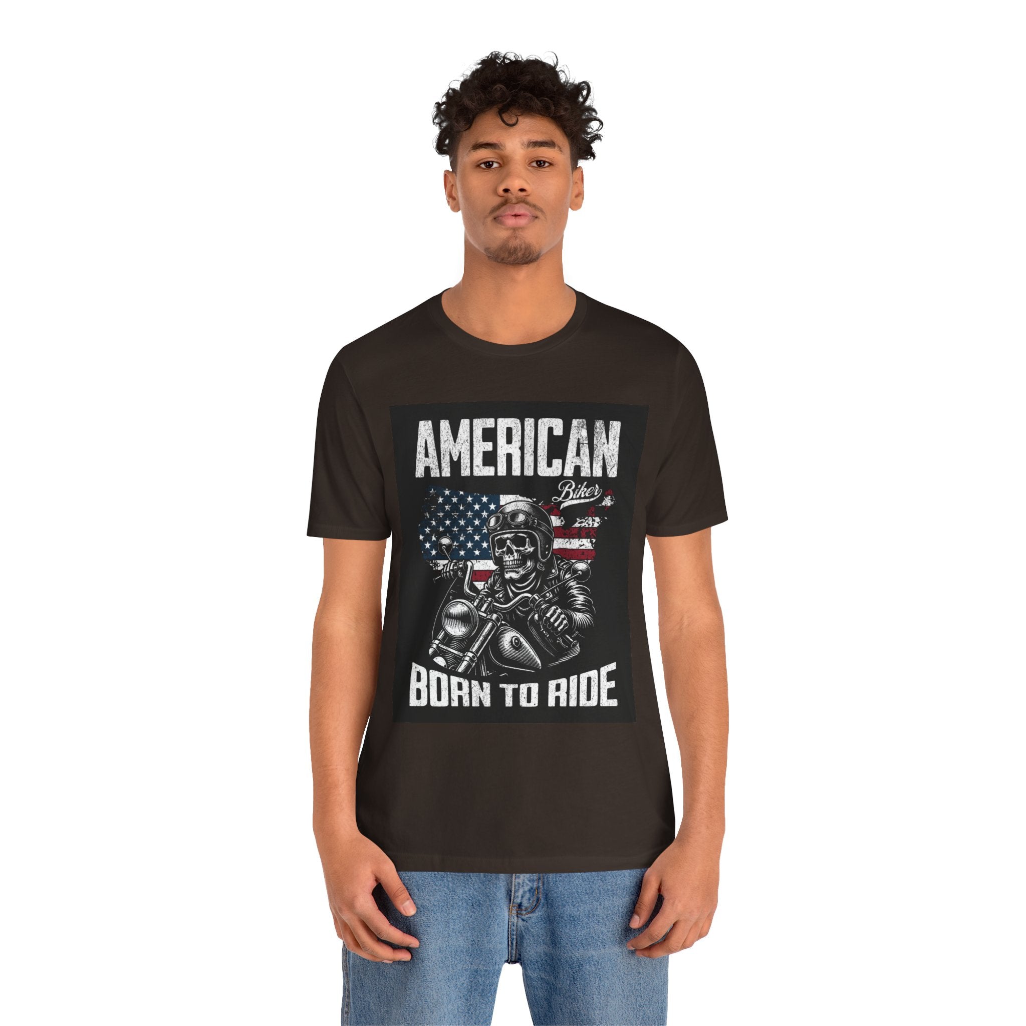 Born to Ride American Biker T-Shirt