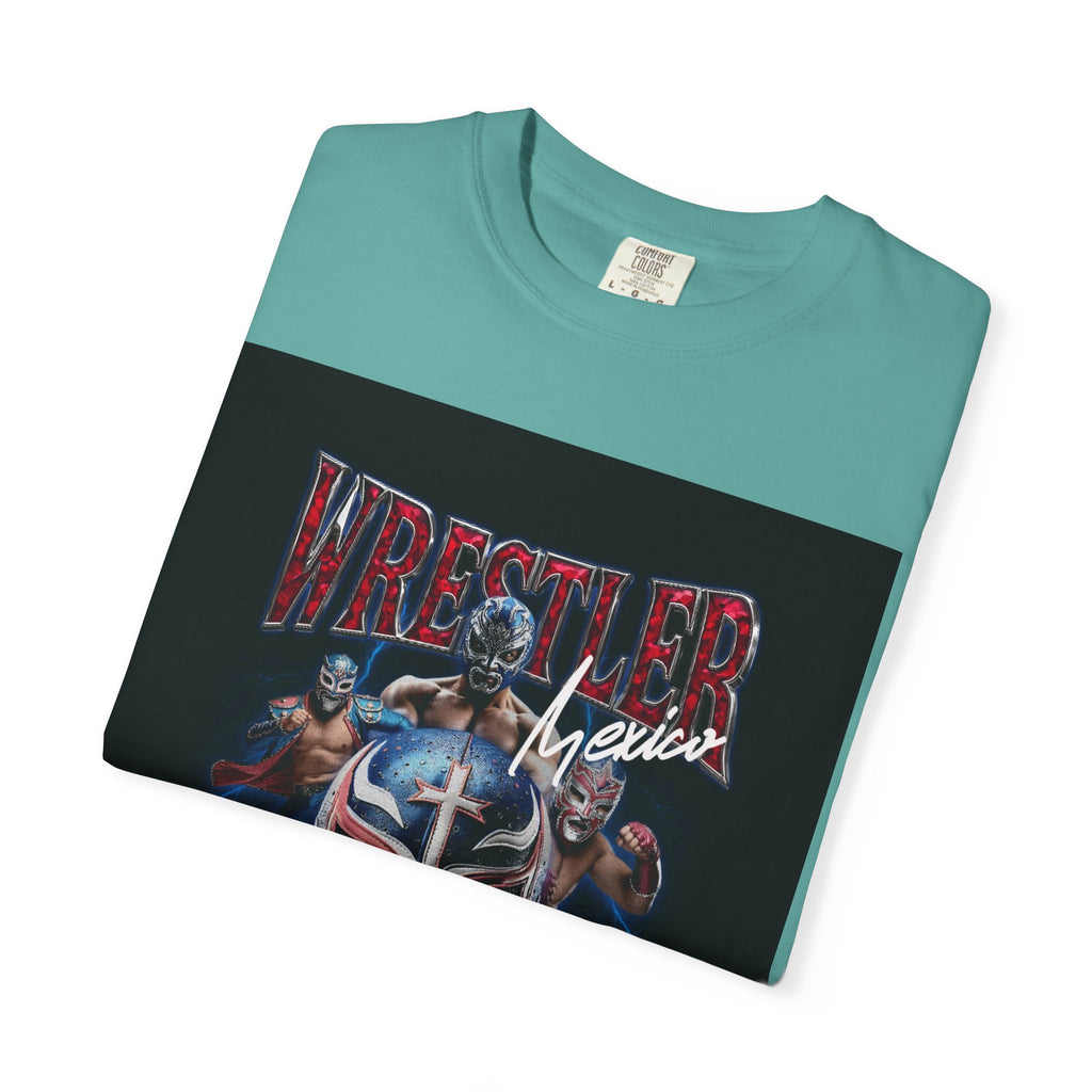 Wrestler Luchador Graphic T-Shirt — Mexican Masked Wrestling Tee
