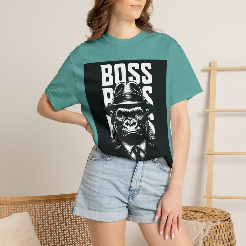 Boss Ape T-Shirt — Graphic "BOSS" Monkey Suit Tee