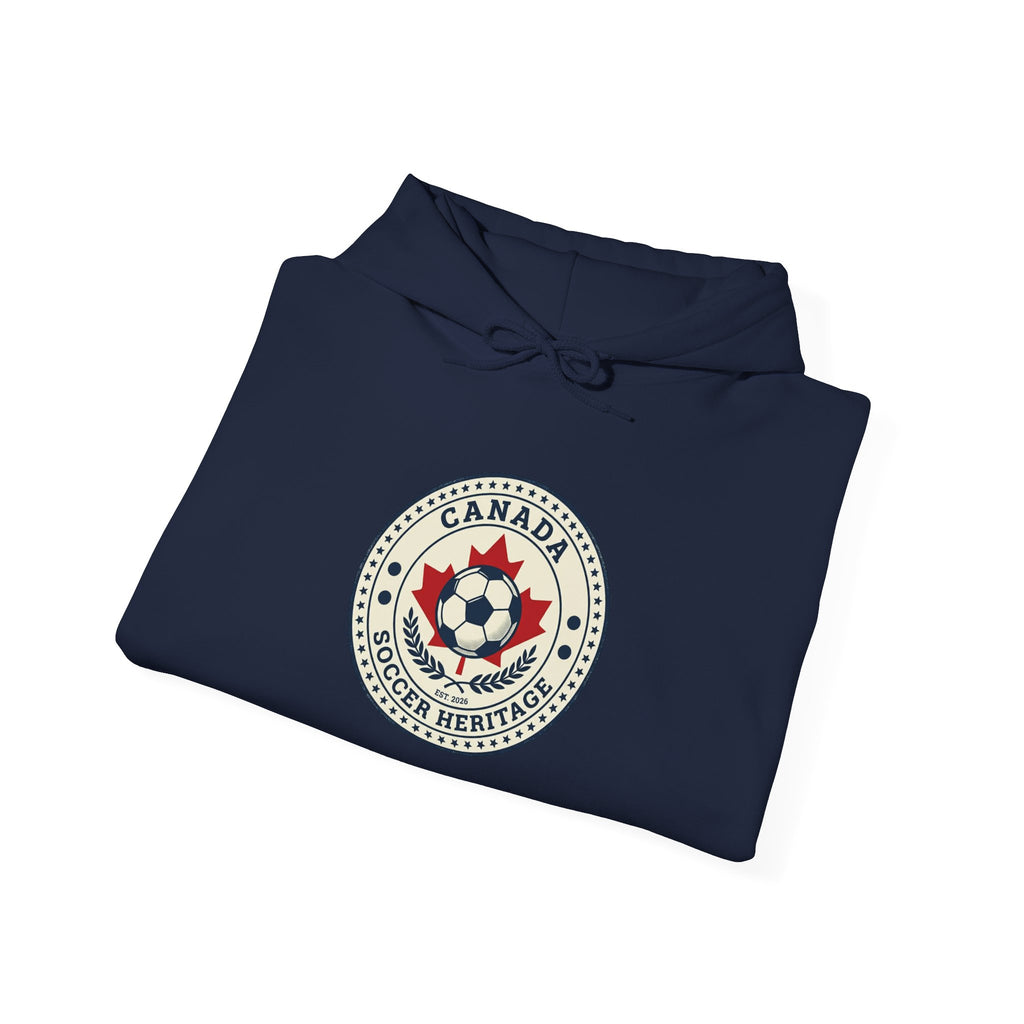 Canada Soccer Crest Hoodie | 2026 Host Country Pride, Retro Athletic