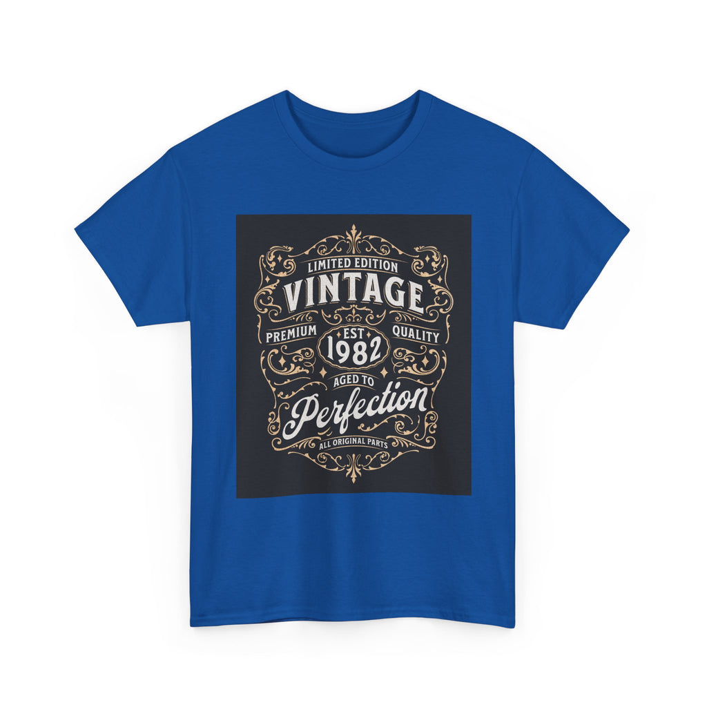 Vintage 1982 T-Shirt – Limited Edition Retro Birthday Gift