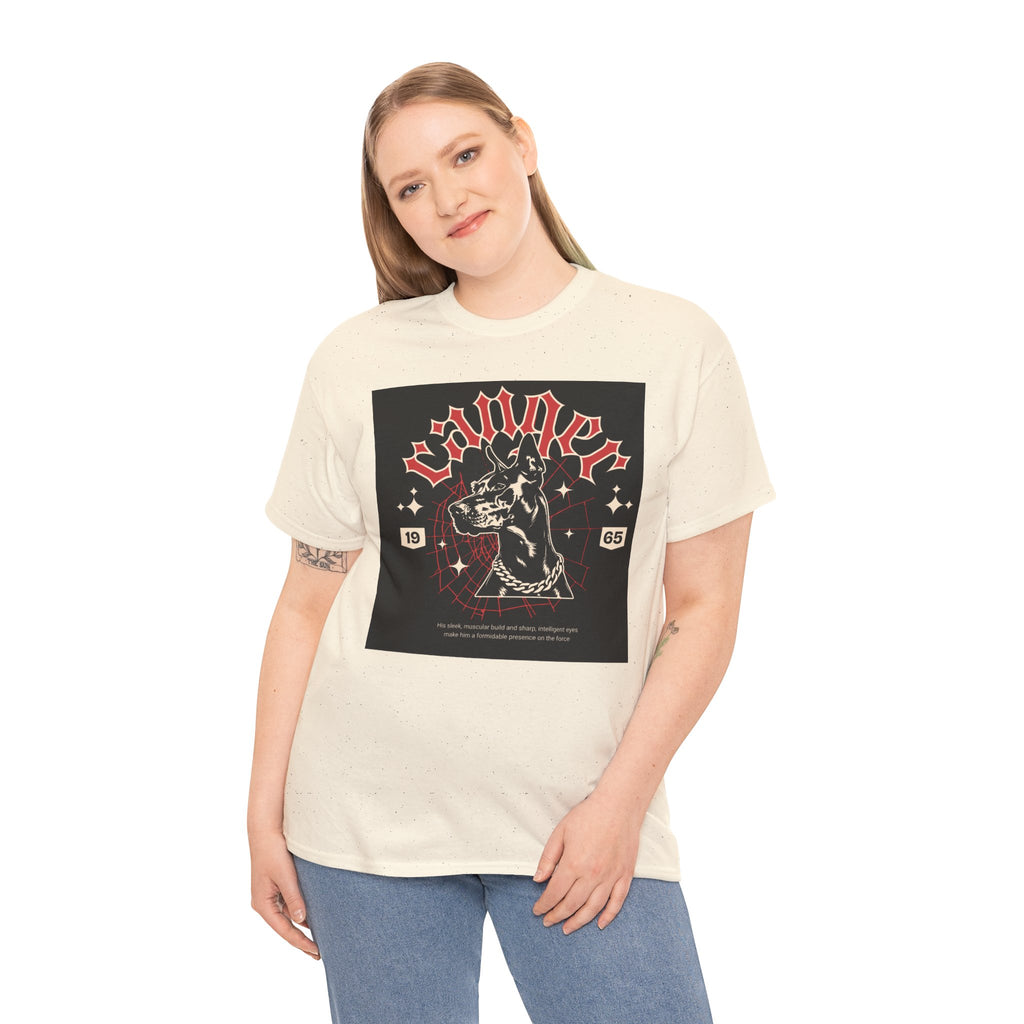 Vintage Gothic Cat Tee — 'Witchery' Retro Occult Graphic T-Shirt