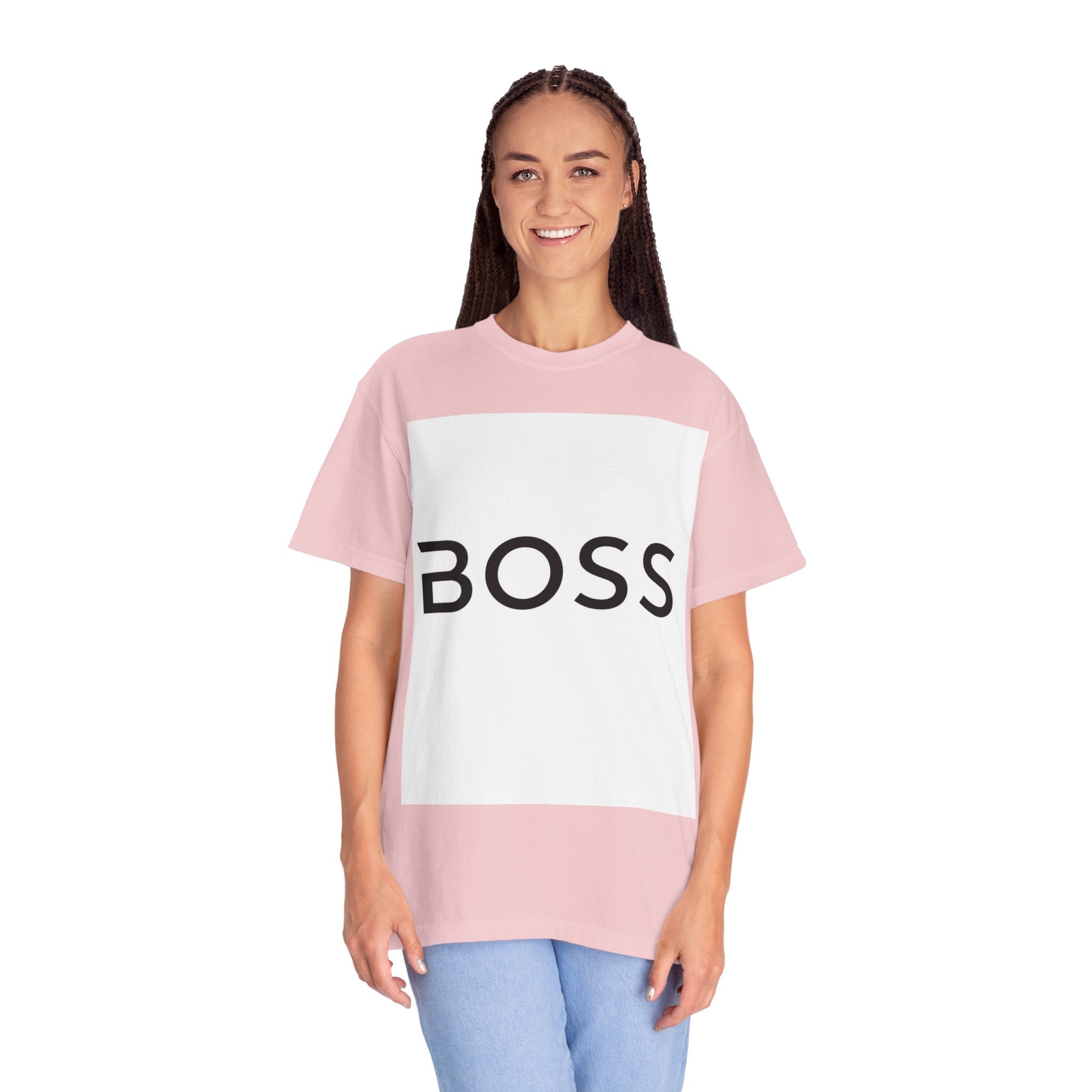 BOSS Graphic T-Shirt — Bold Minimalist Logo Tee for Confident Style