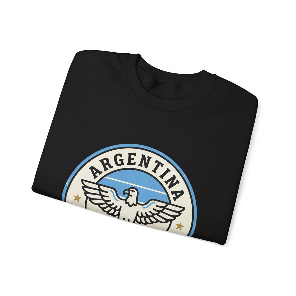 Argentina Fútbol Crest Sweatshirt | Soccer Country Pride, Nacional Colors