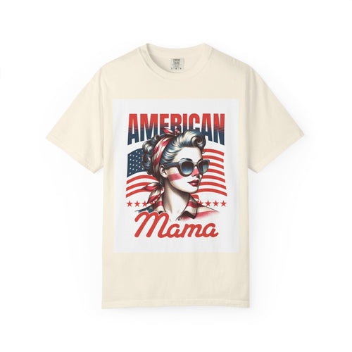 American Mama T‑Shirt — Vintage Patriotic Mom Tee