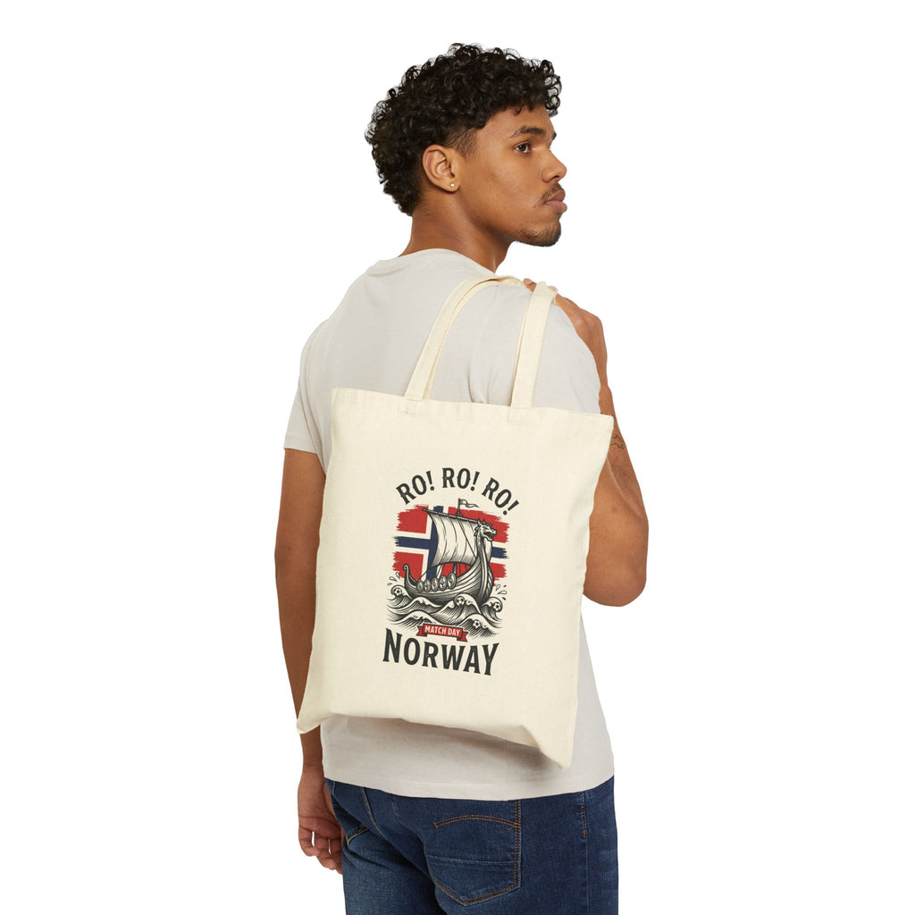 Ro! Ro! Ro! Viking Ship Norway Tote | Norwegian Flag, Football Supporter