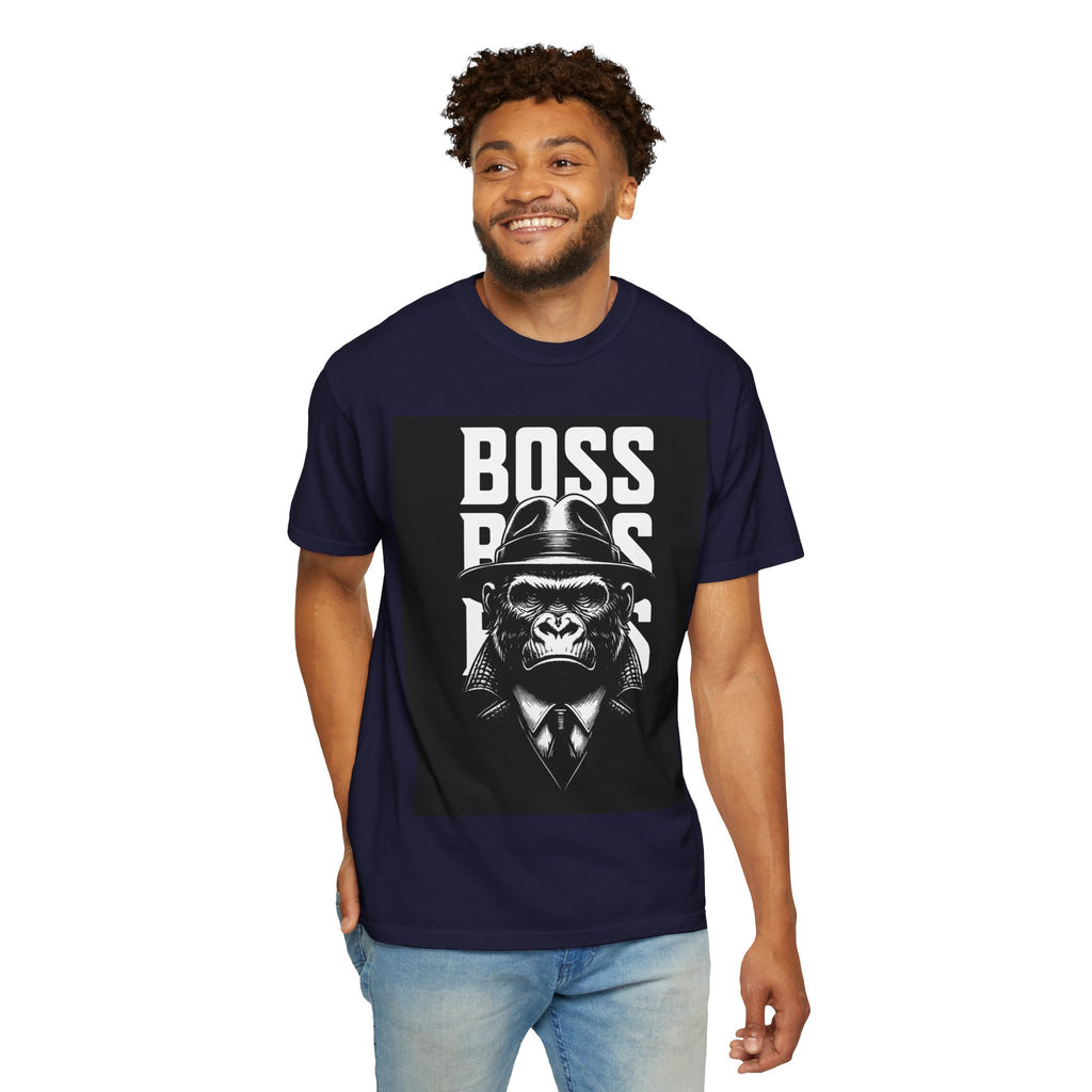 Boss Ape T-Shirt — Graphic "BOSS" Monkey Suit Tee