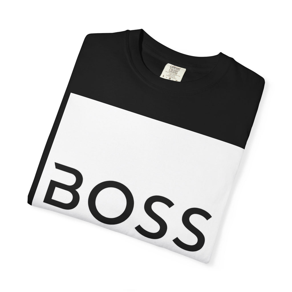 BOSS Graphic T-Shirt — Bold Minimalist Logo Tee for Confident Style