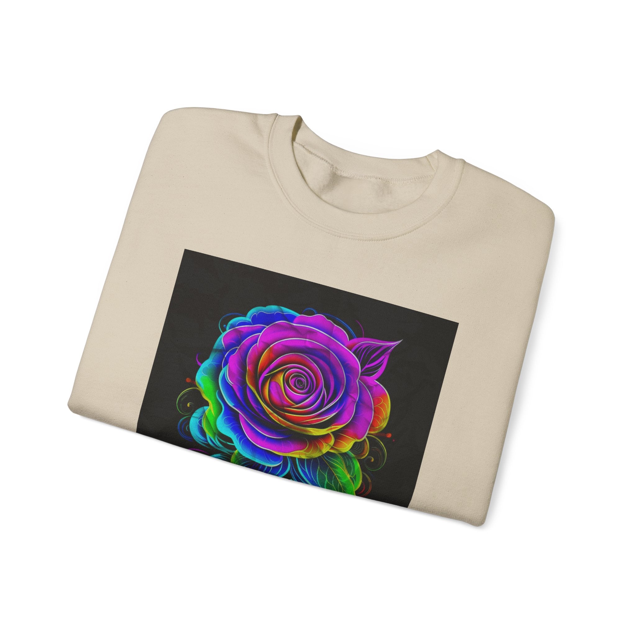 Fluorescent Rose “Fragrant” Crewneck Sweatshirt