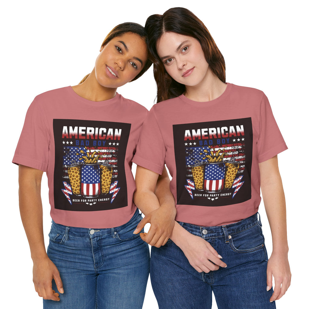 American Bad Boy Beer & BBQ T-Shirt