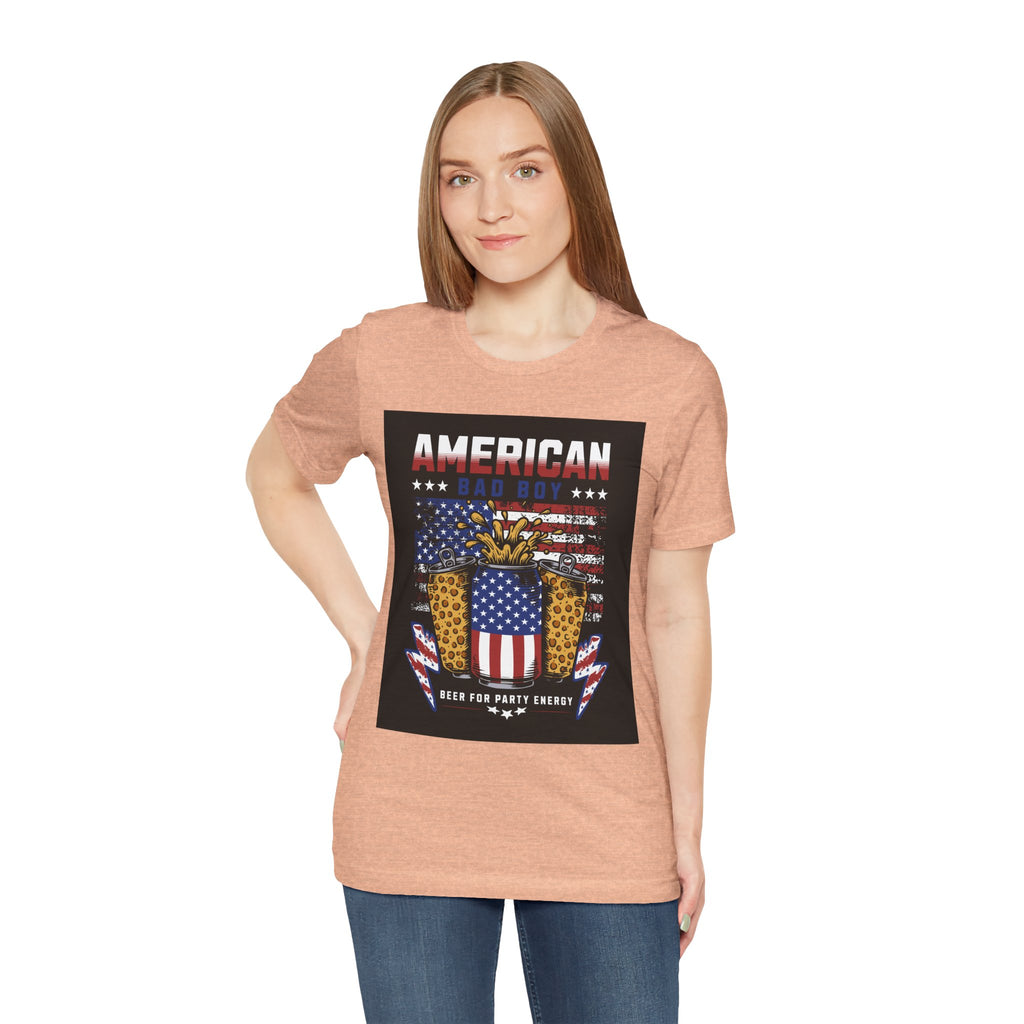 American Bad Boy Beer & BBQ T-Shirt