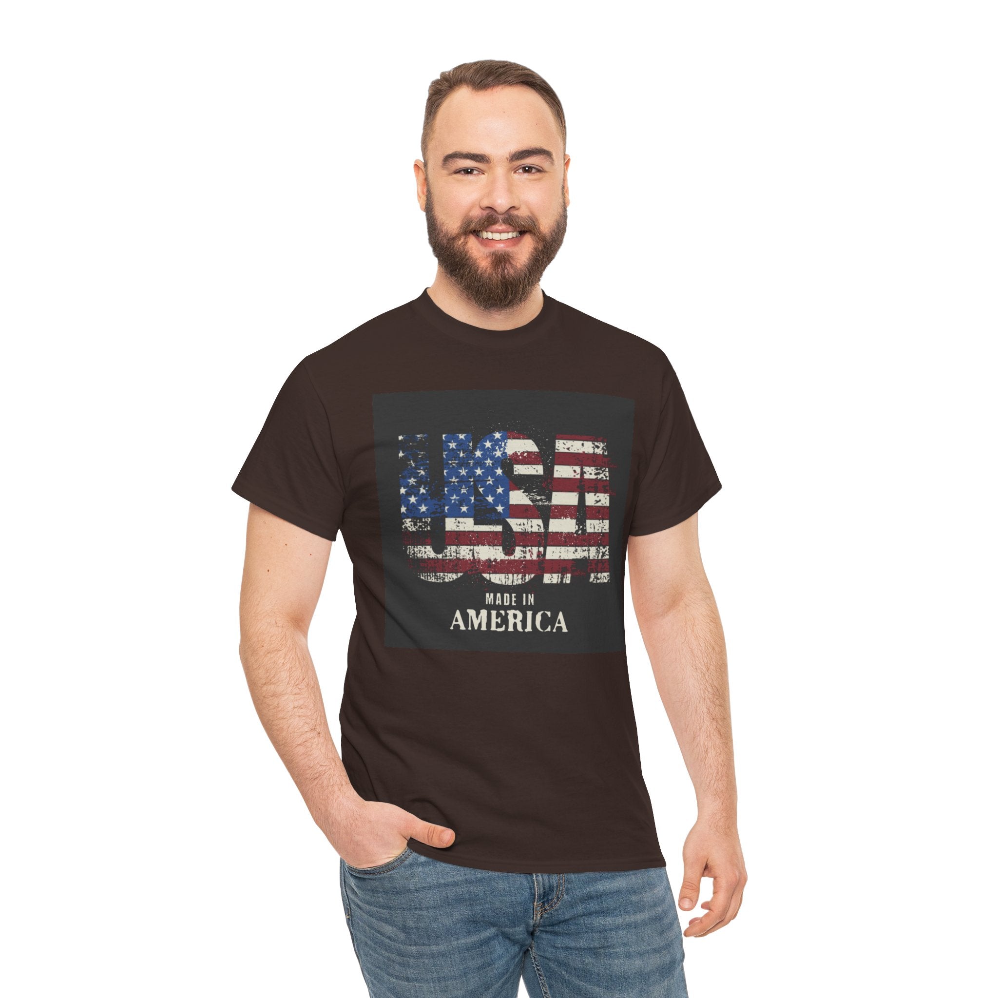 USA Flag 'Made in America' T-Shirt